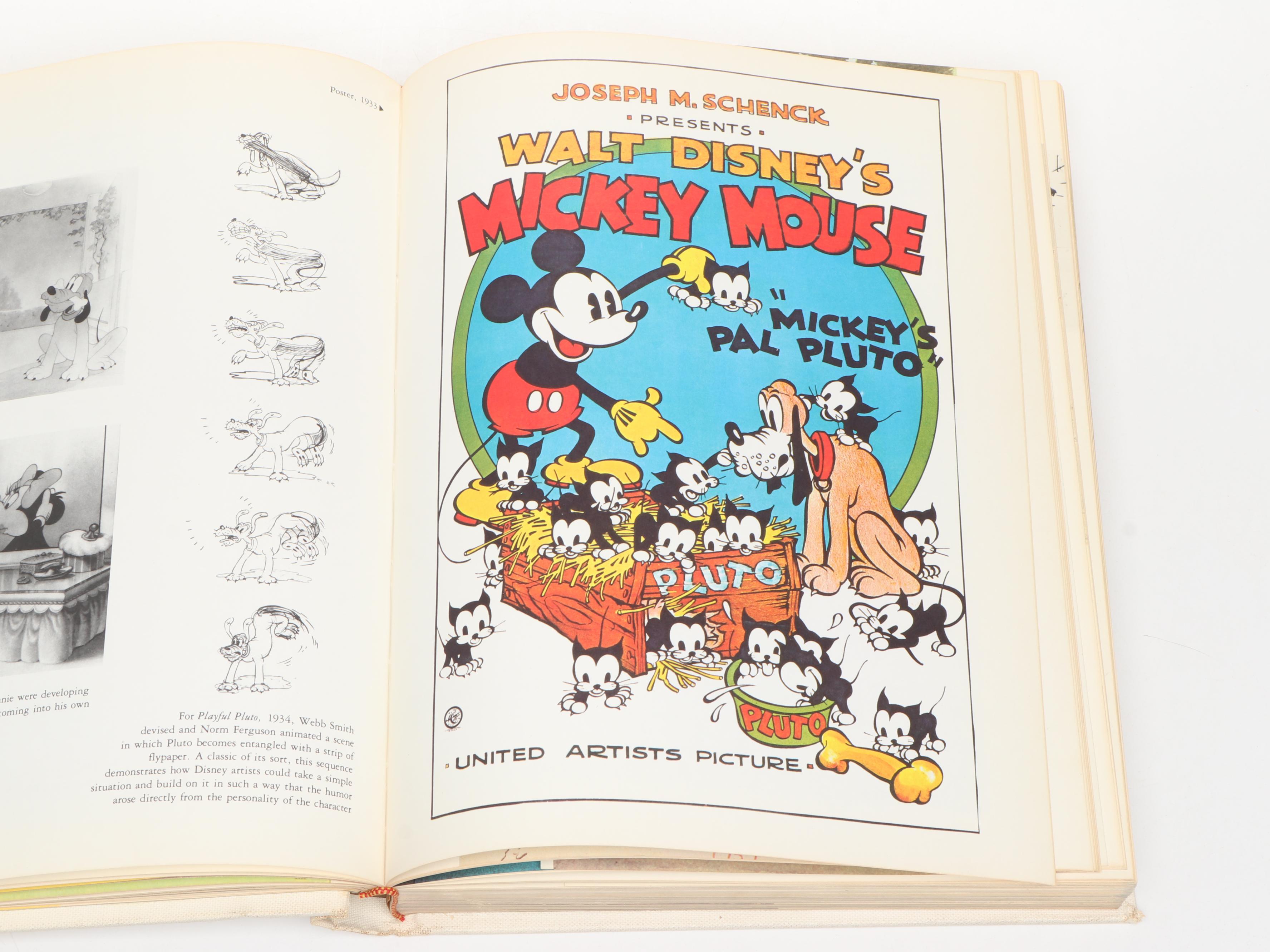First Edition "The Art of Walt Disney" by Christopher Finch, 1973