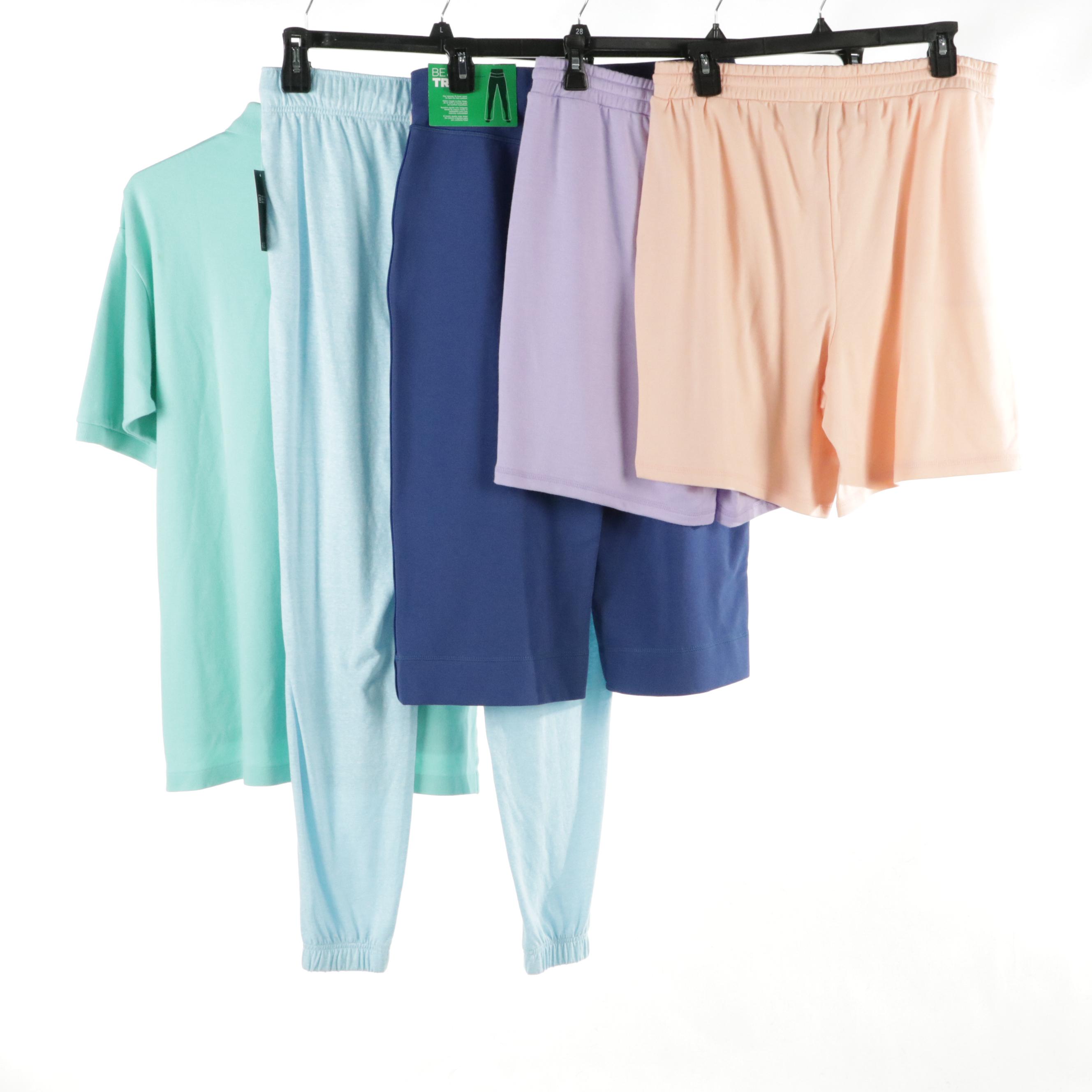 Nike Cropped Training Pants with Other Polo Shirt, Shorts, and Casual Pants