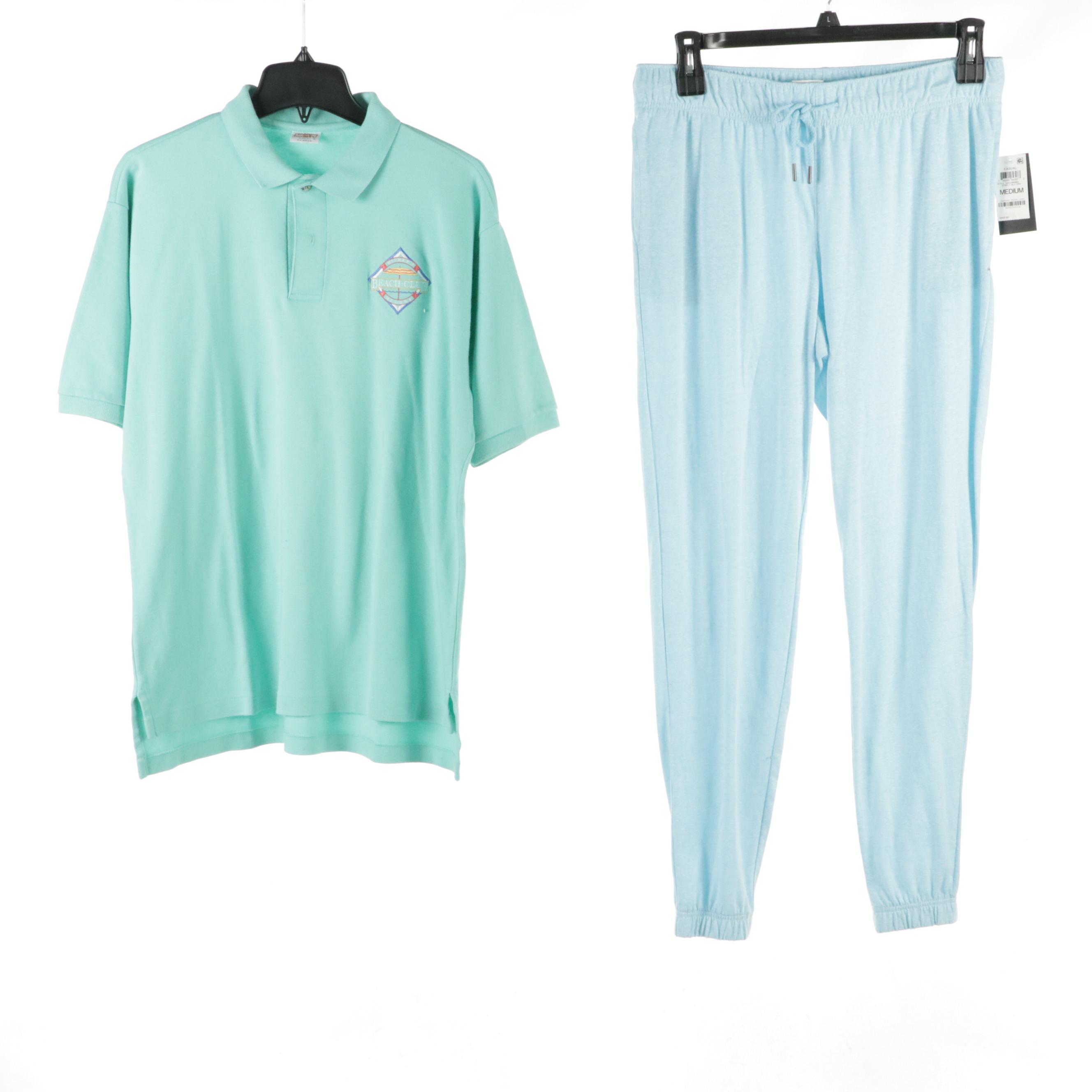 Nike Cropped Training Pants with Other Polo Shirt, Shorts, and Casual Pants