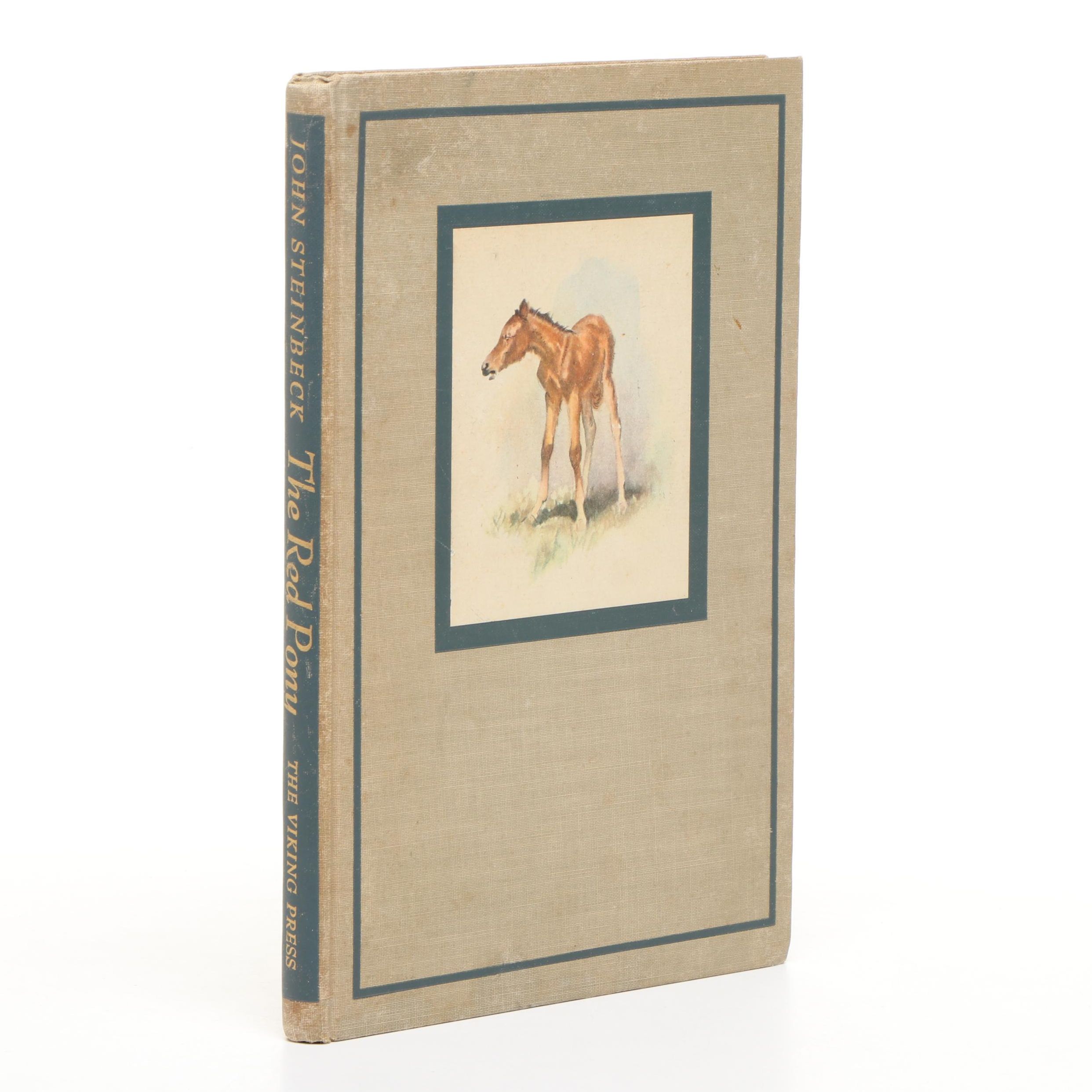 First Illustrated Edition "The Red Pony" by John Steinbeck, 1945