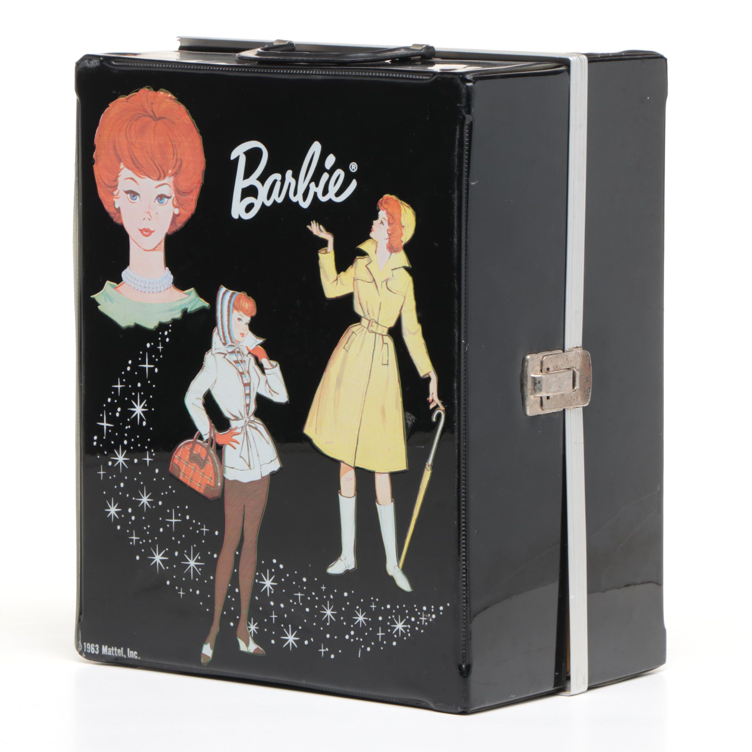 Barbie Fashion Doll Case with Doll, Clothing, and Accessories
