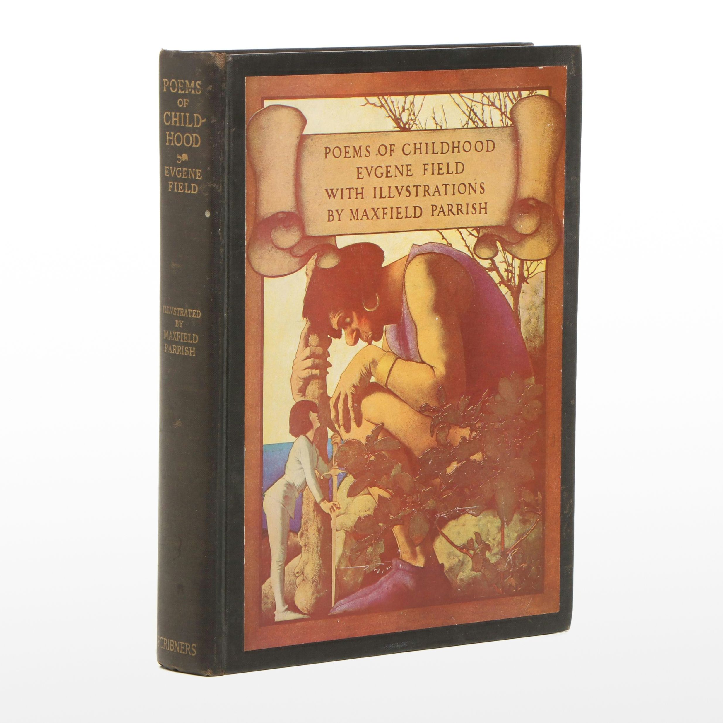 Maxfield Parrish Illustrated First Edition "Poems of Childhood" by Eugene Field
