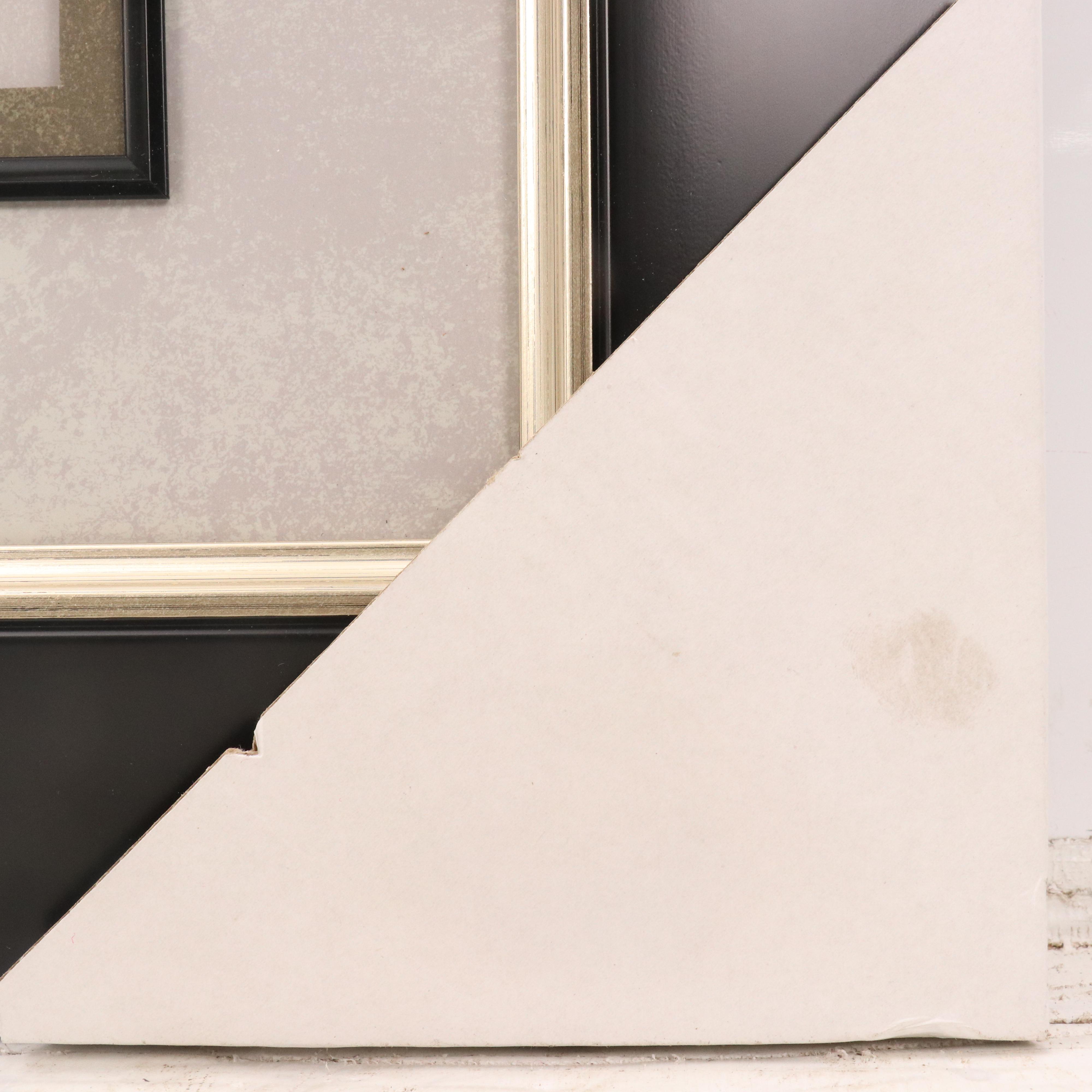 Abstract Offset Lithograph After Jenny Siekmann "Waning Moons" 21st Century