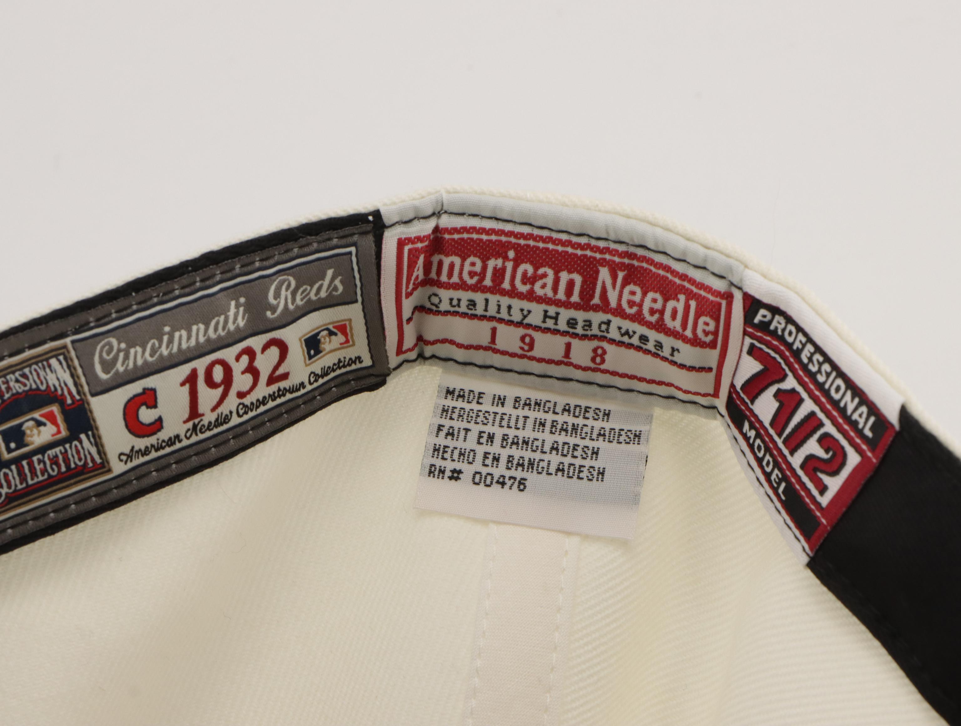 Nike, Cincinnati Reds, and Other Vintage Cotton Baseball Caps, With Tags