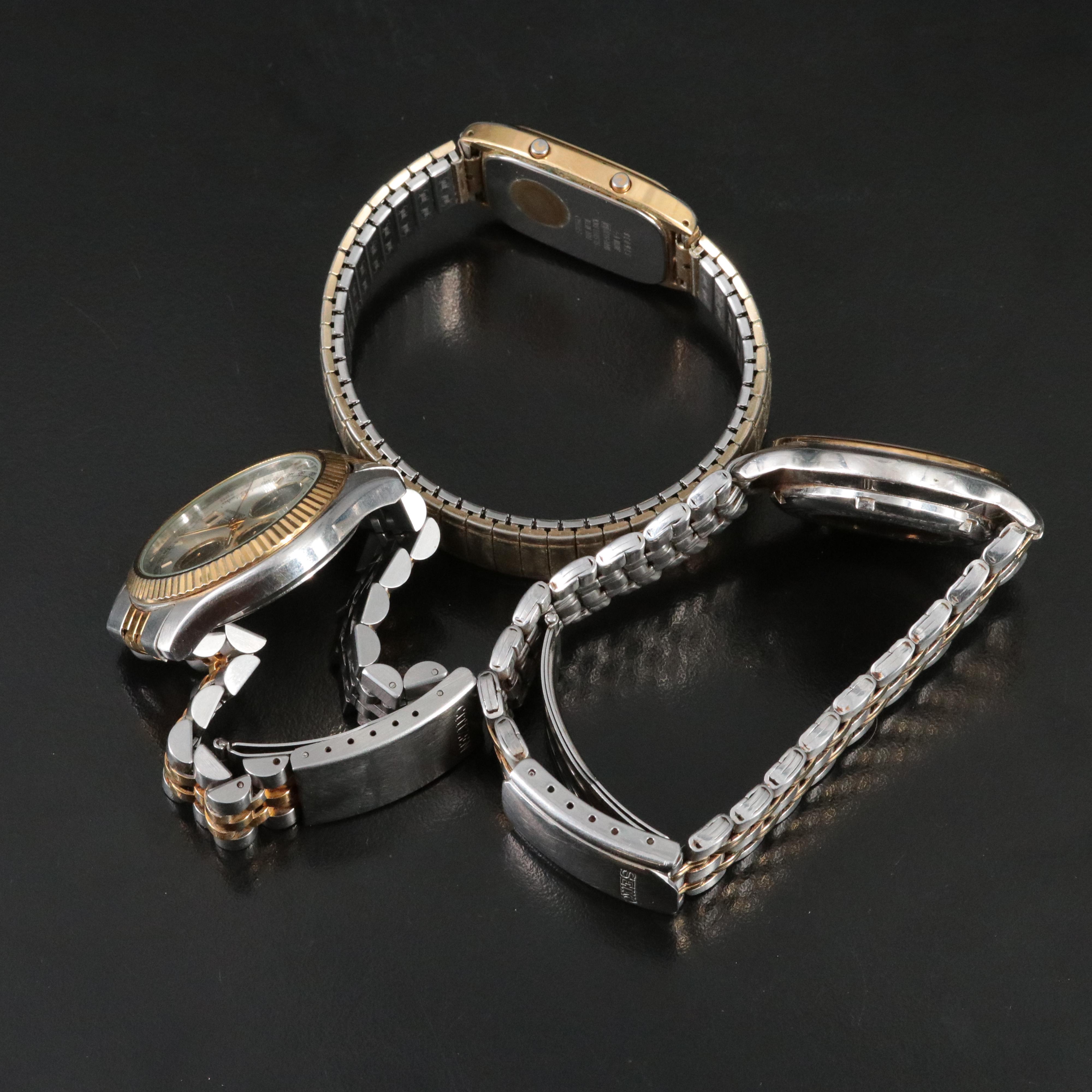 Trio of Citizen and Seiko Watches