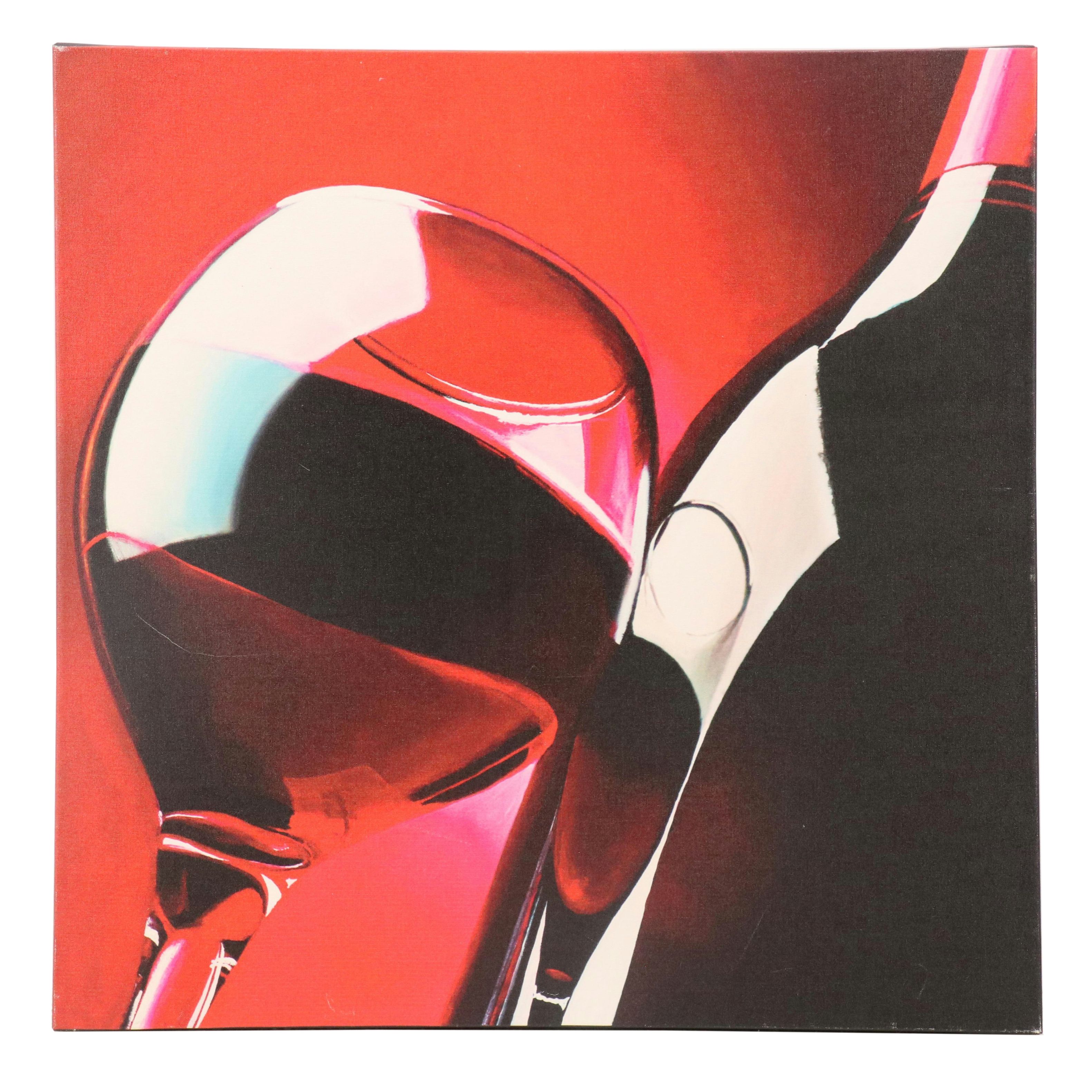 Giclée After Roderick Stevens "Red Wine," 21st Century