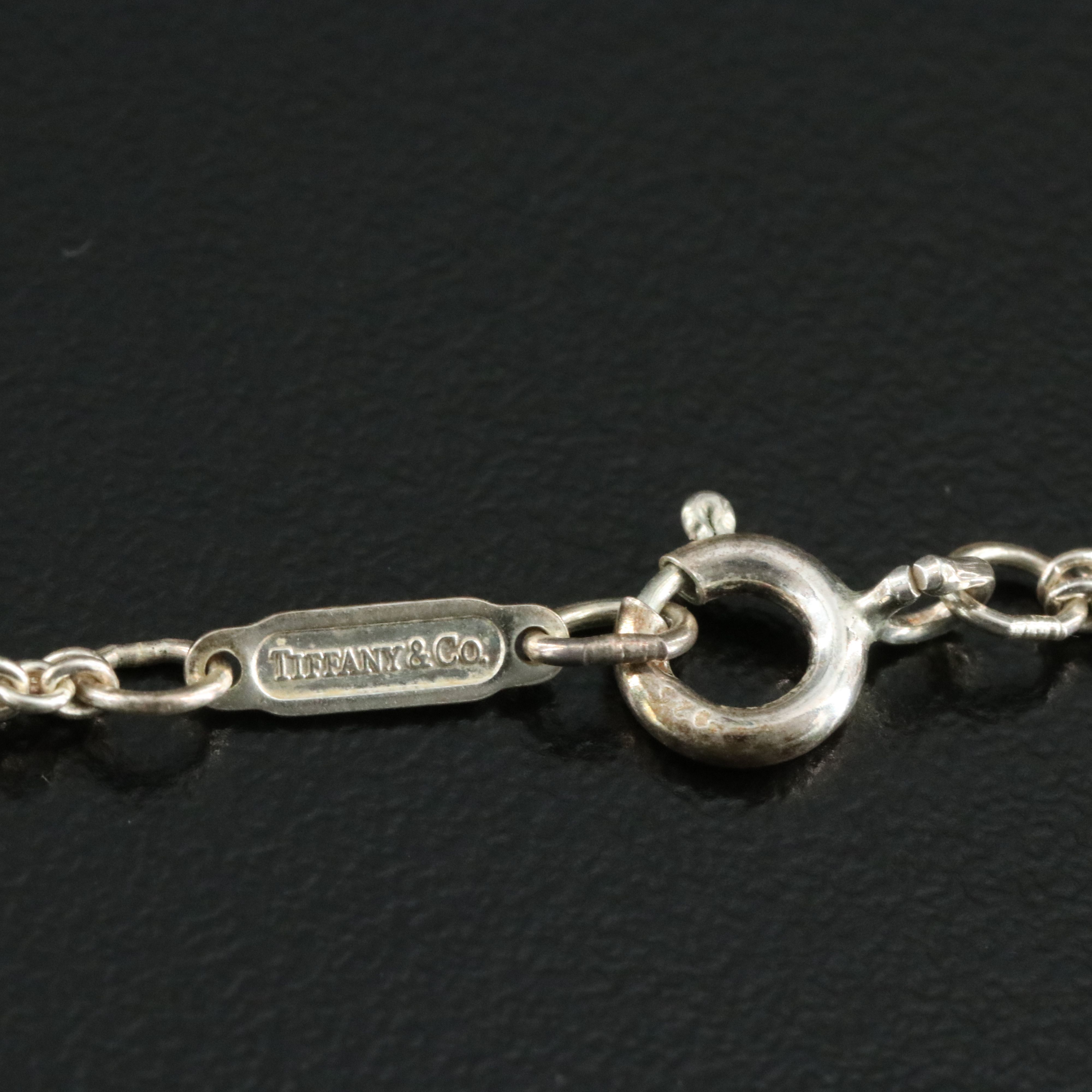 Tiffany & Co. Sterling Infinity Necklace