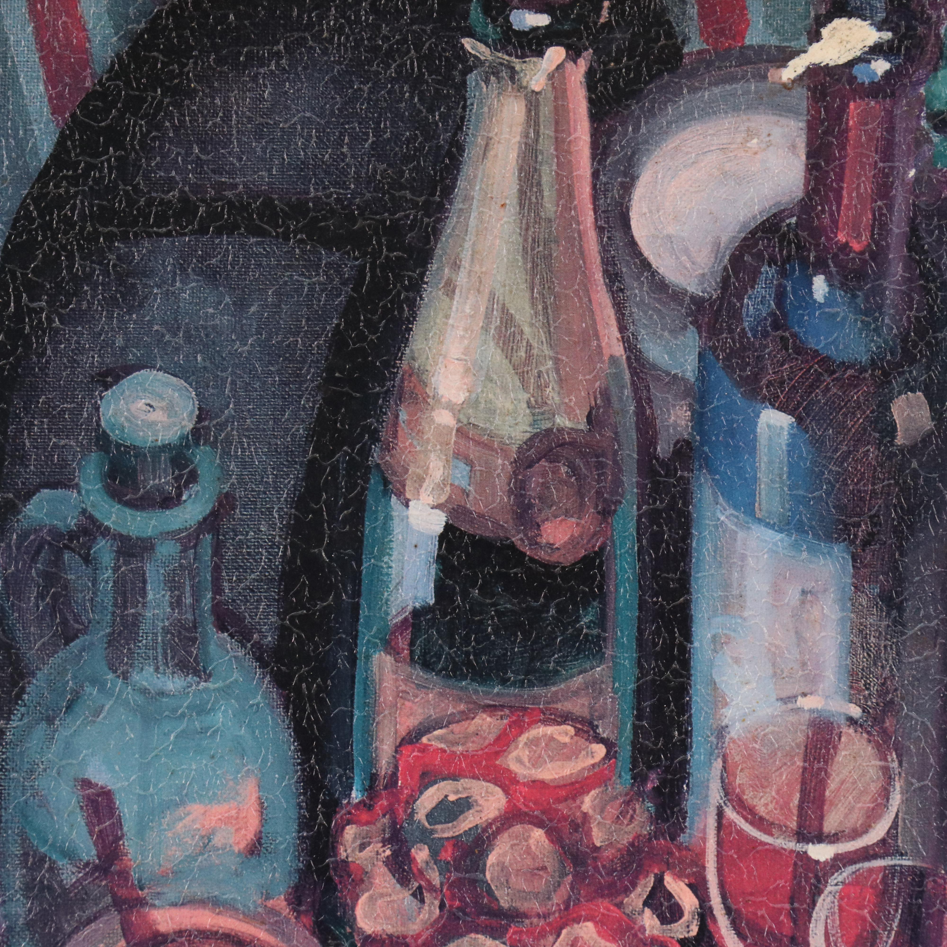 Embellished Offset Lithograph After Juarez Machado "Omelette and Truffles"