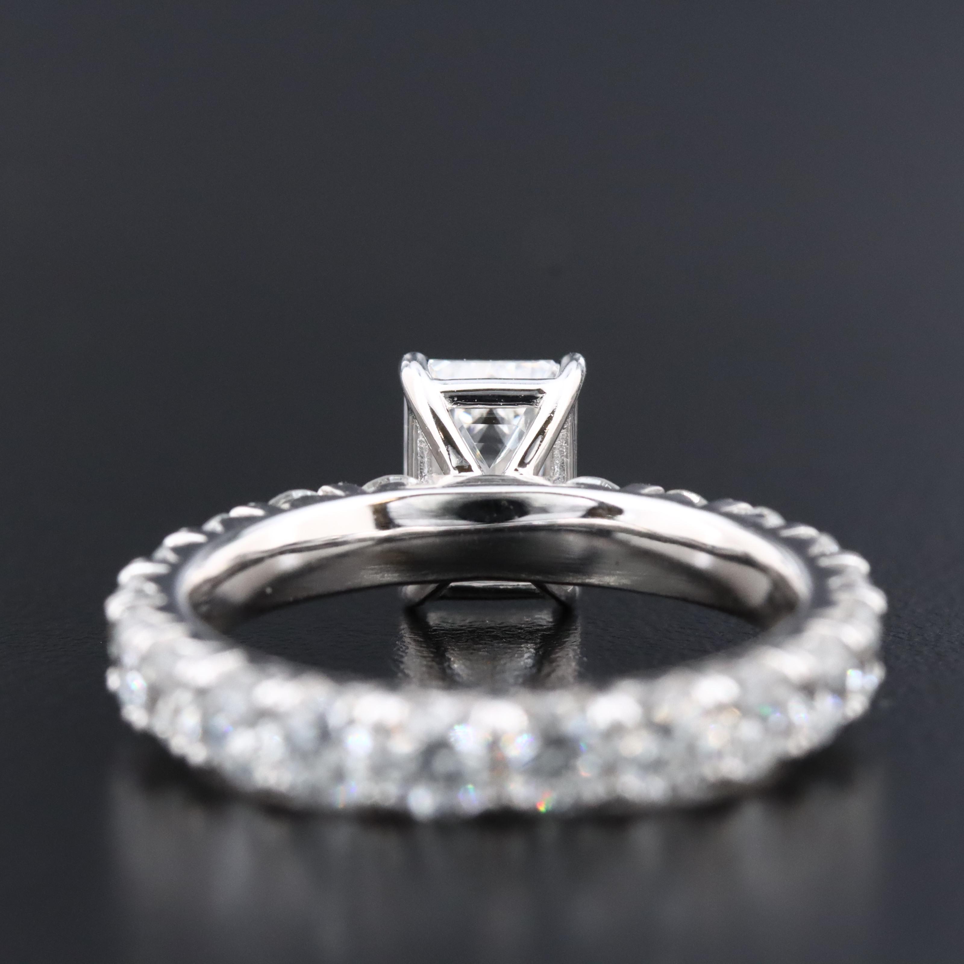 14K 3.75 CTW Lab Grown Diamond Ring