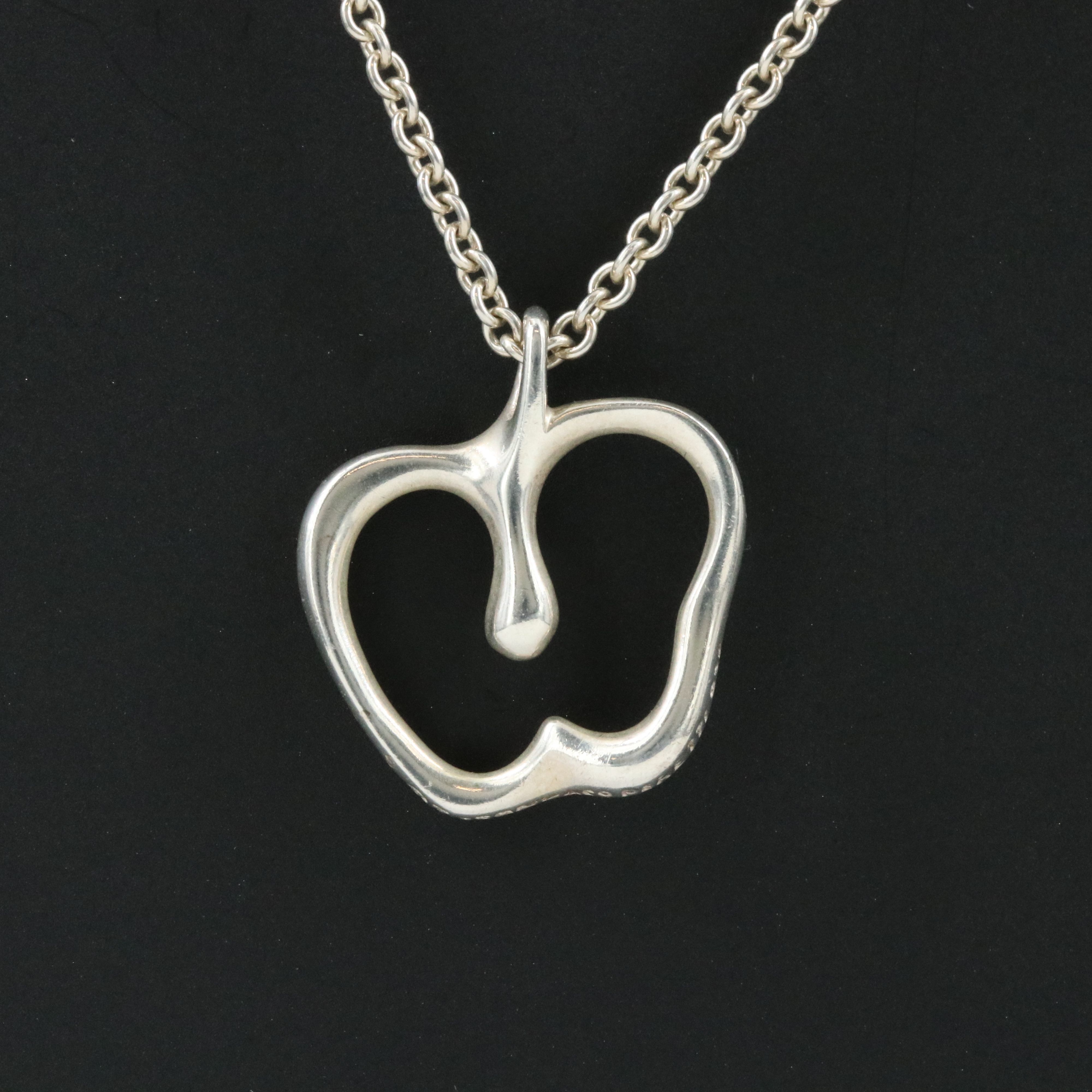 Elsa Peretti for Tiffany & Co. Sterling Apple Necklace