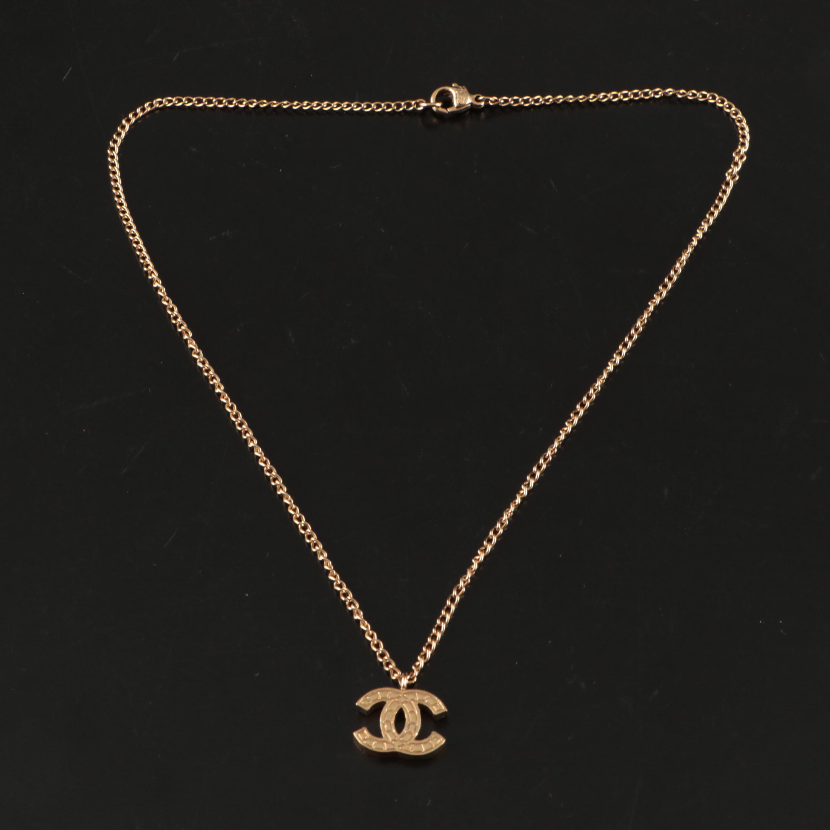 Chanel CC Pendant Necklace
