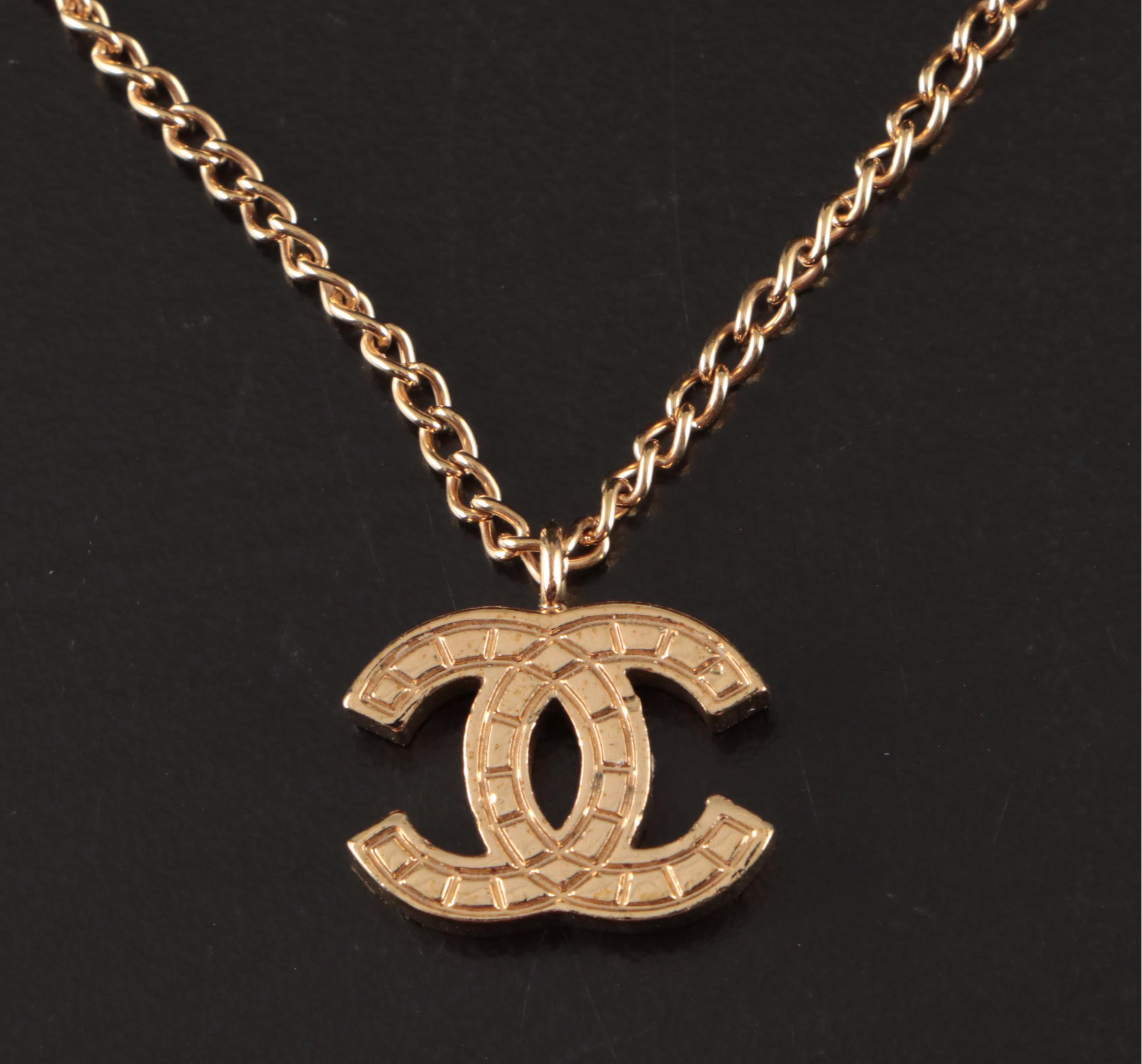 Chanel CC Pendant Necklace