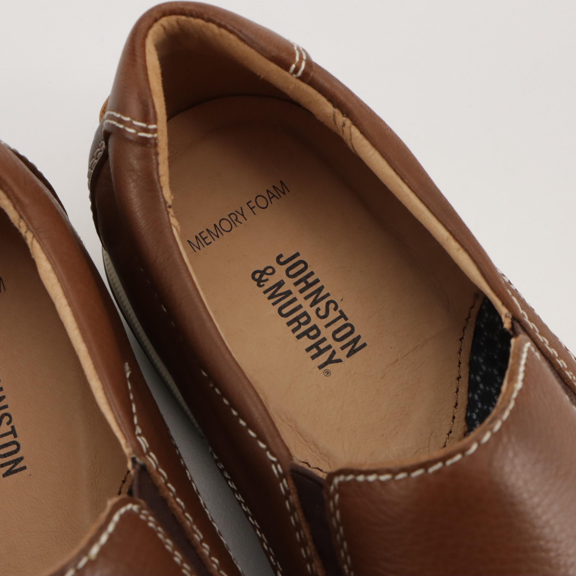 Men's Johnston & Murphy Aragon II Tassel Loafers and Bowling Slip-One Shoes