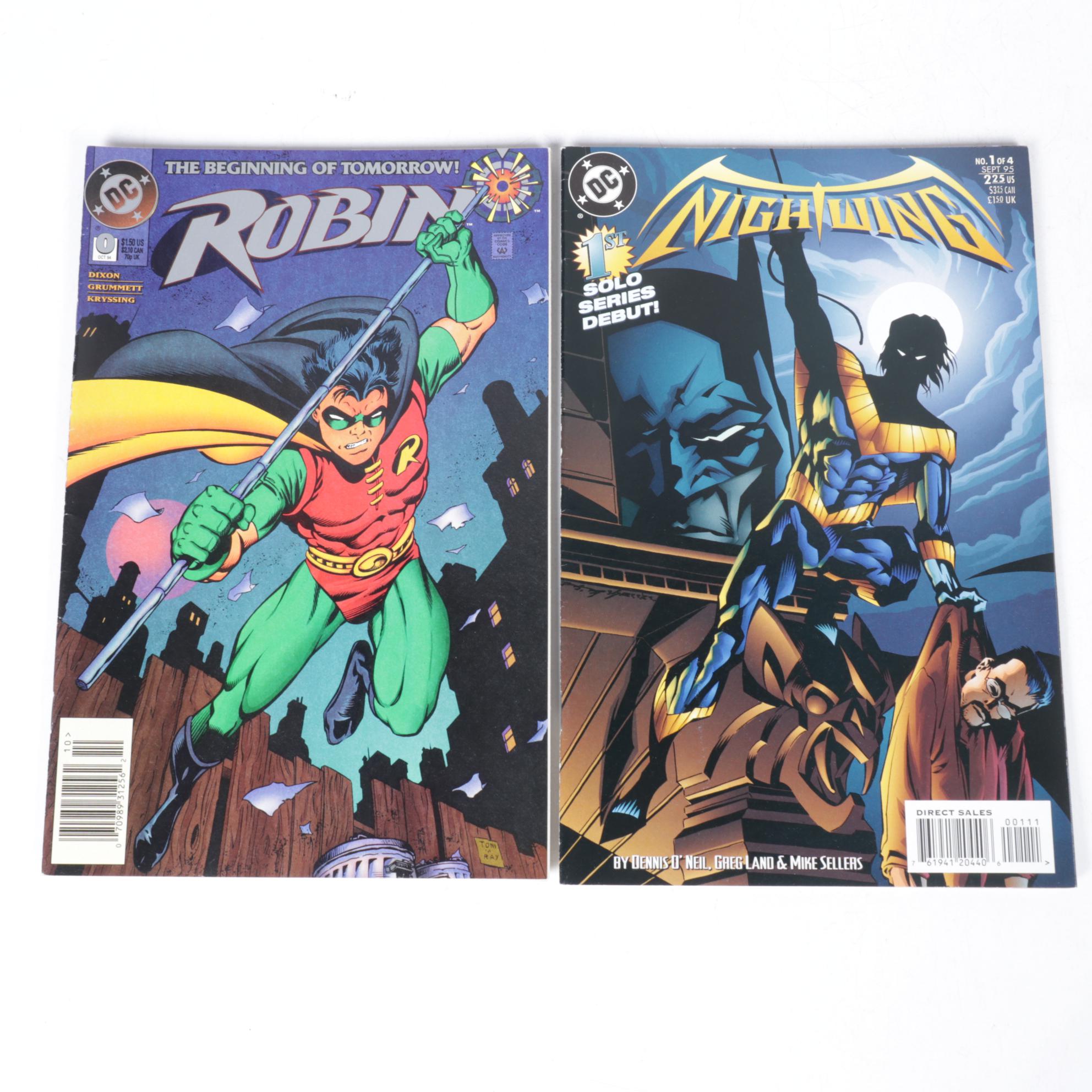 DC Comics Nightwing, Robin & Other Modern Era Batman Comics