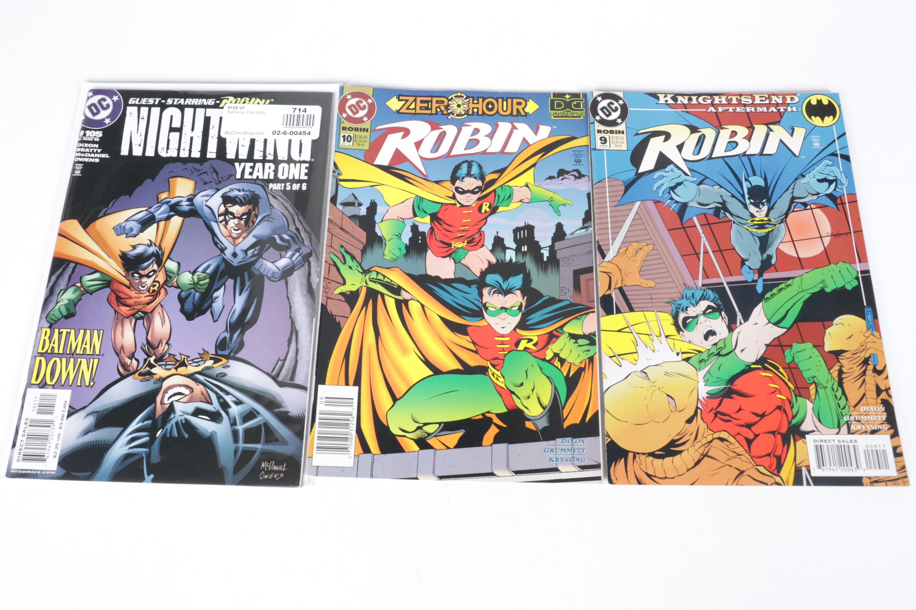 DC Comics Nightwing, Robin & Other Modern Era Batman Comics