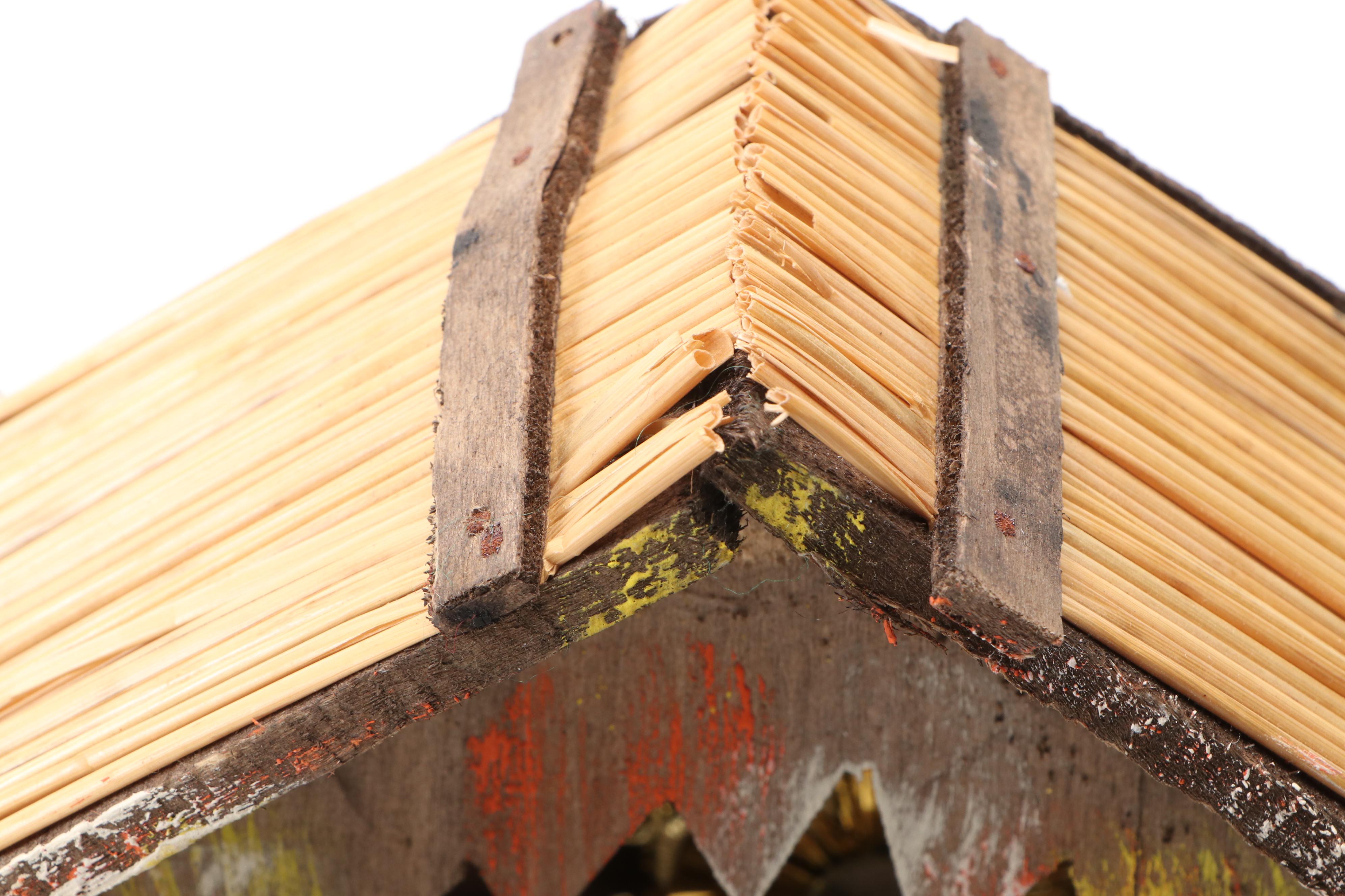 Gilt Porcelain Madonna and Child with Nativity Collection