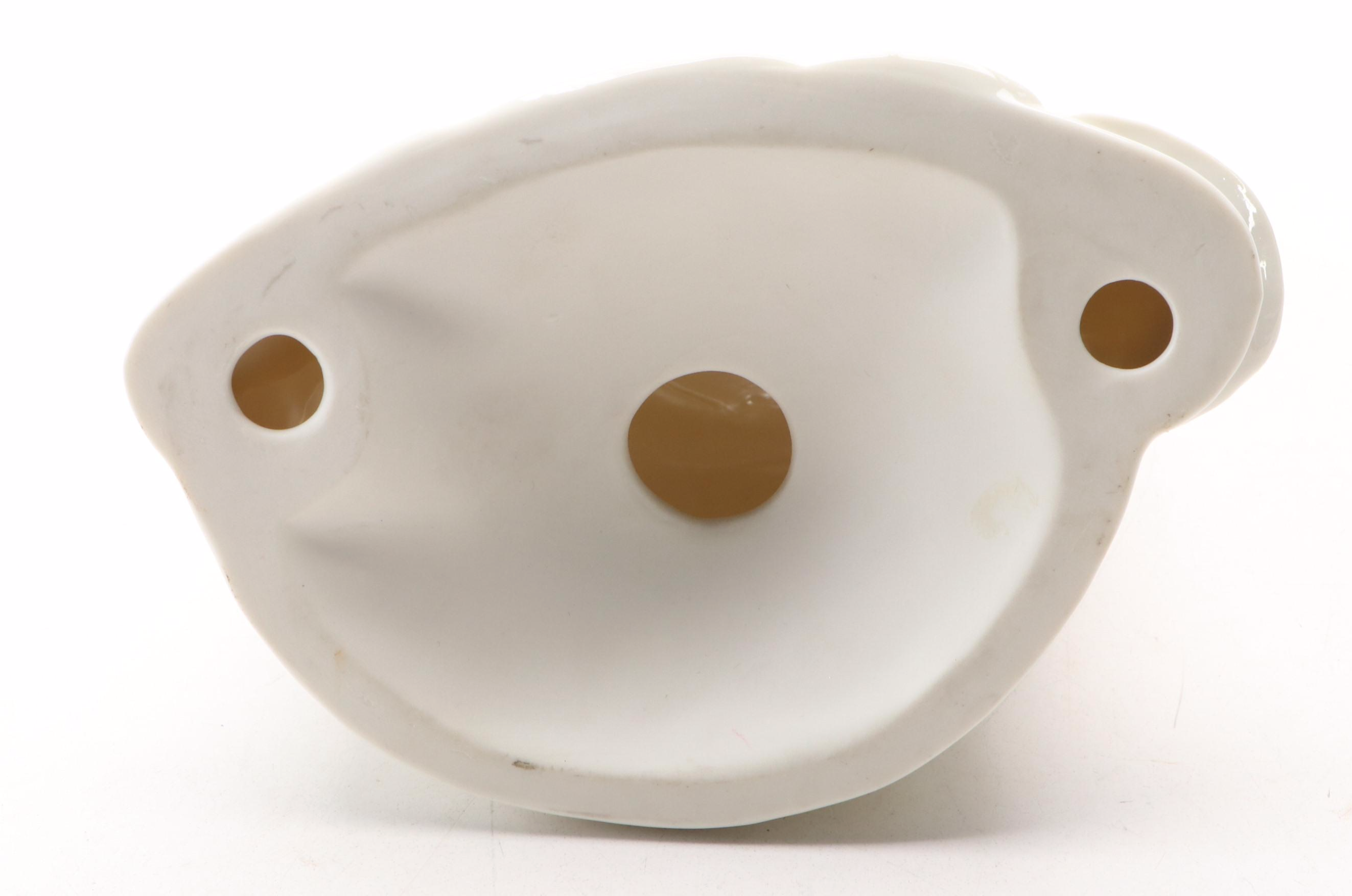 Gilt Porcelain Madonna and Child with Nativity Collection