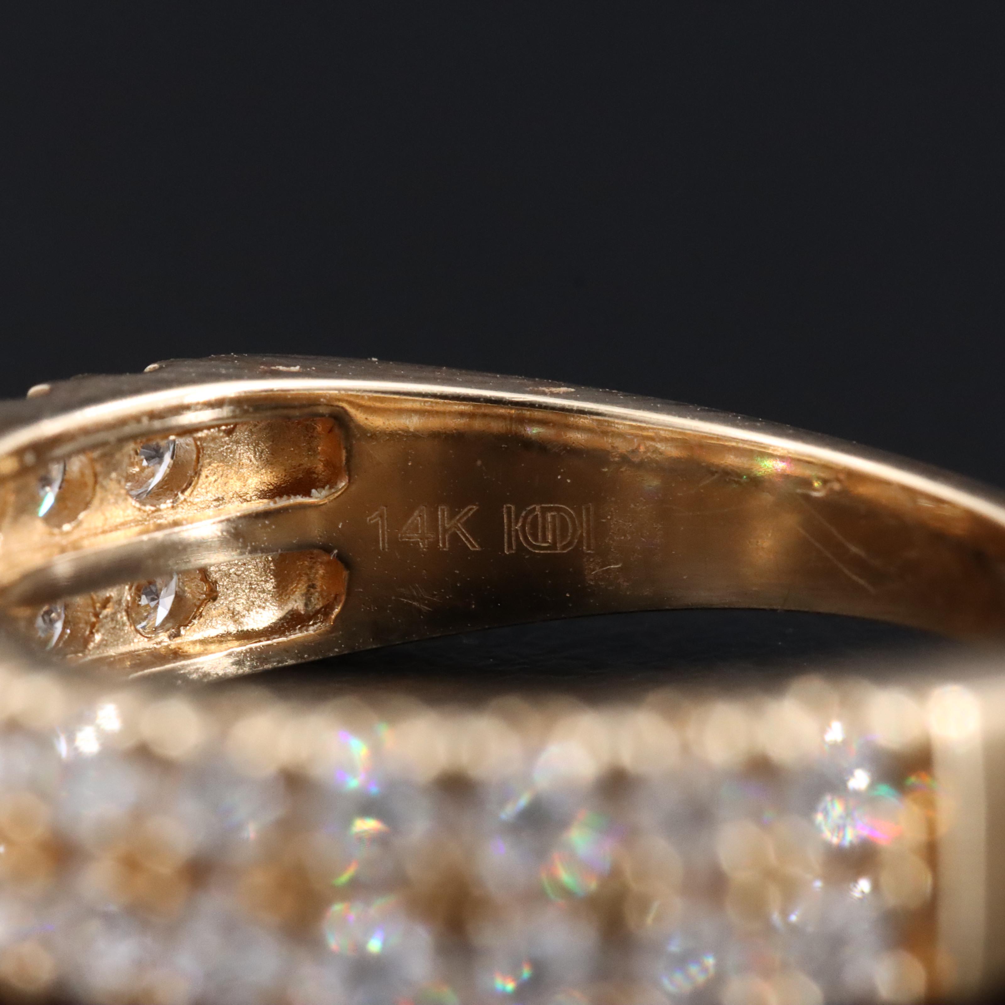 14K 1.00 CTW Lab Grown Diamond Ring