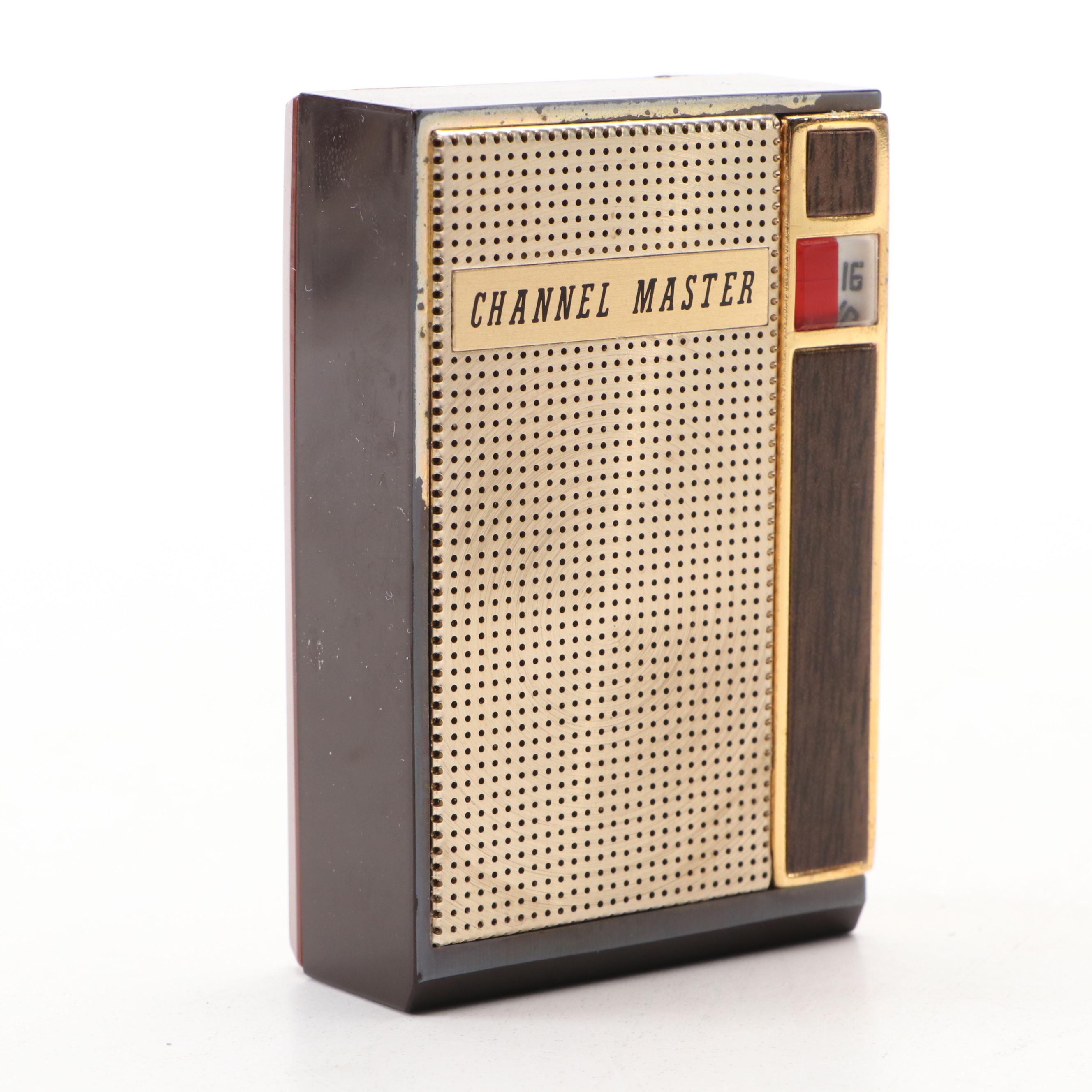 Channel Master Micrette 7 Transistor Radio, Mid to Late 20th Century