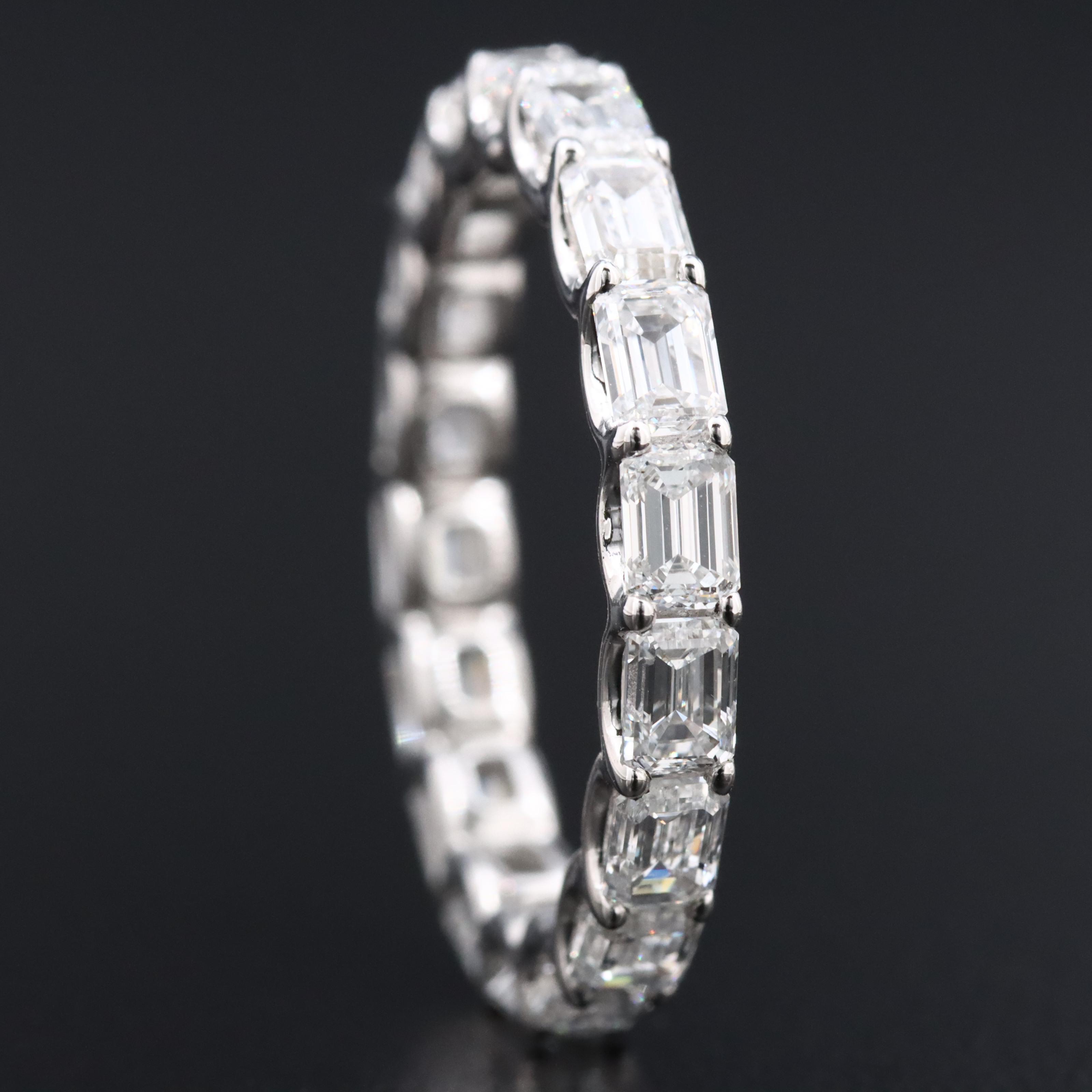 14K 3.00 CTW Lab Grown Diamond Eternity Ring