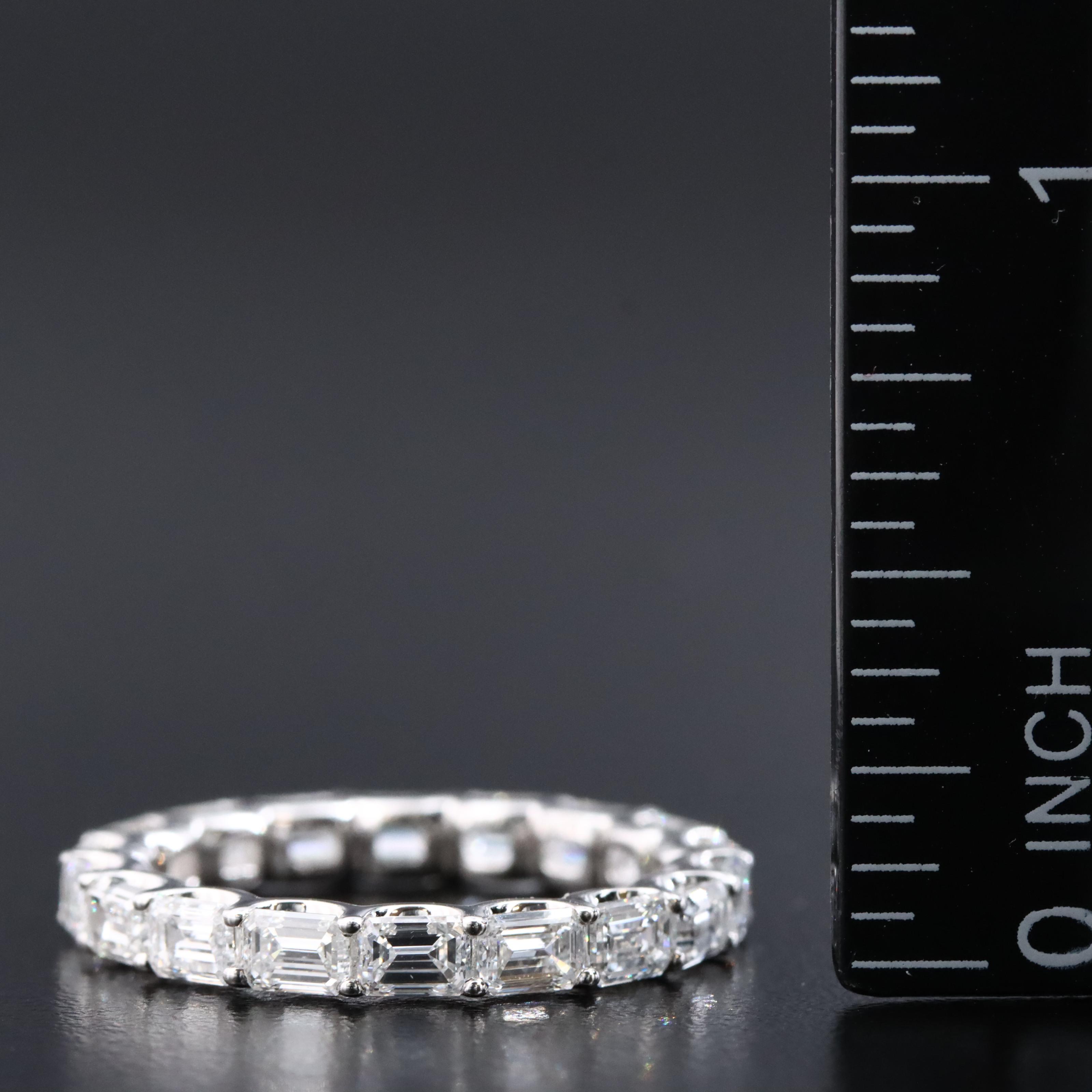 14K 3.00 CTW Lab Grown Diamond Eternity Ring