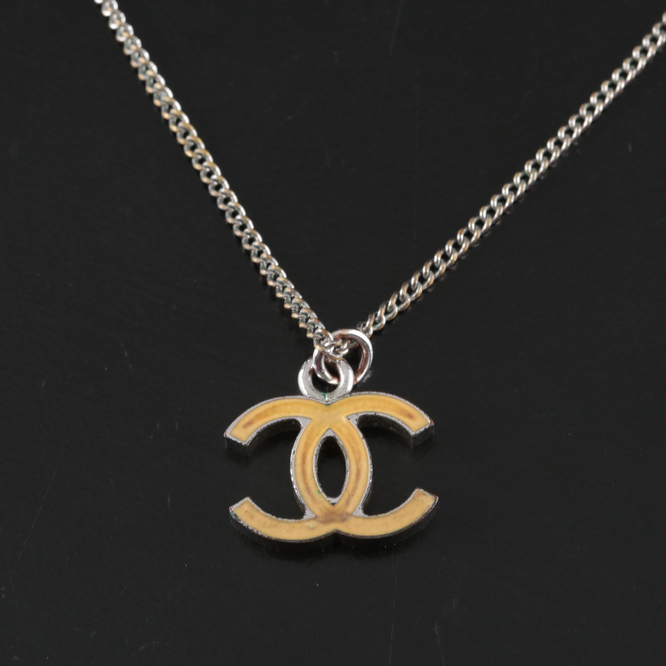 Chanel CC Charm Necklace
