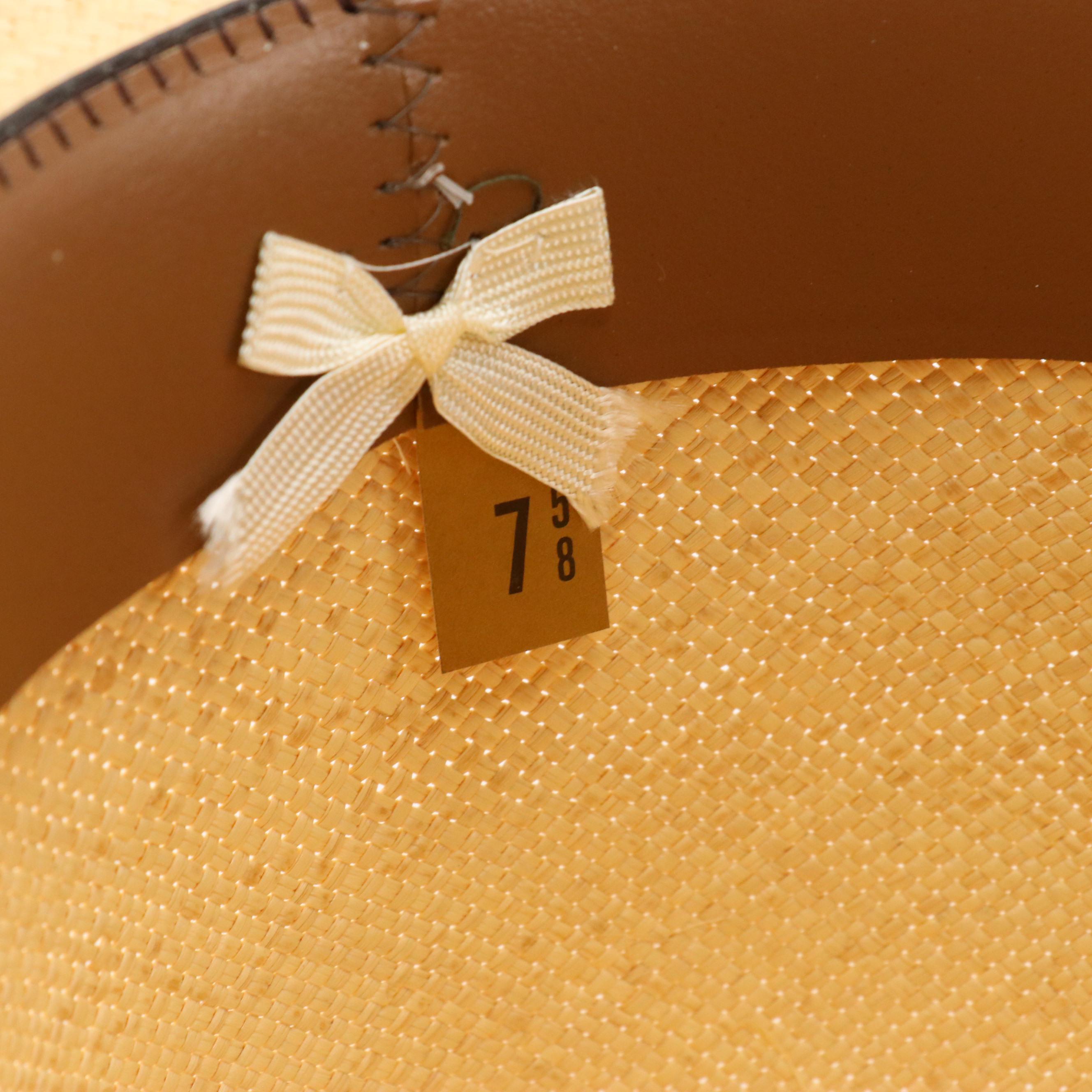 Country Gentleman Trav'ler Panama Straw Hat, J. Ferrar Trilby and Porkpie Hats