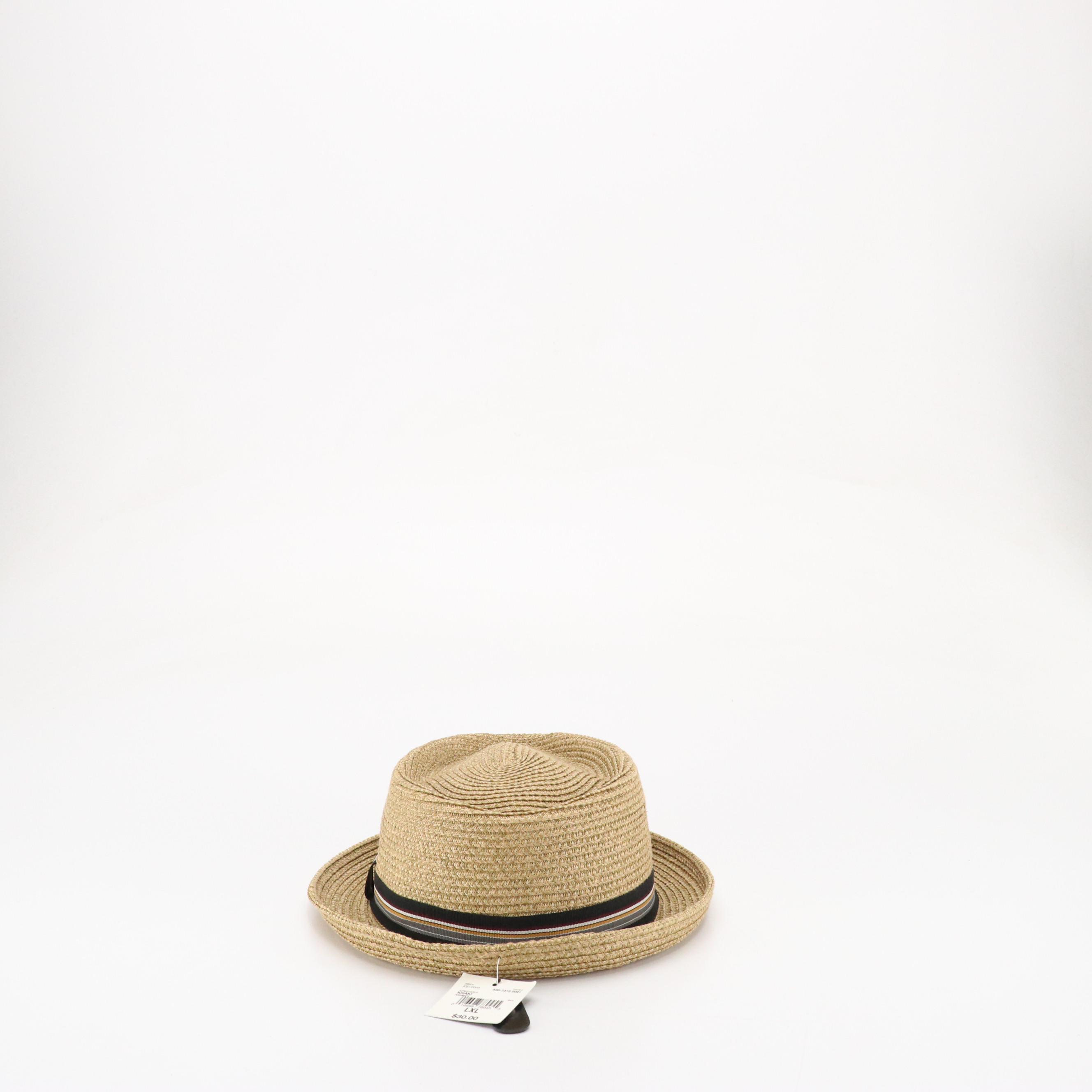 Country Gentleman Trav'ler Panama Straw Hat, J. Ferrar Trilby and Porkpie Hats