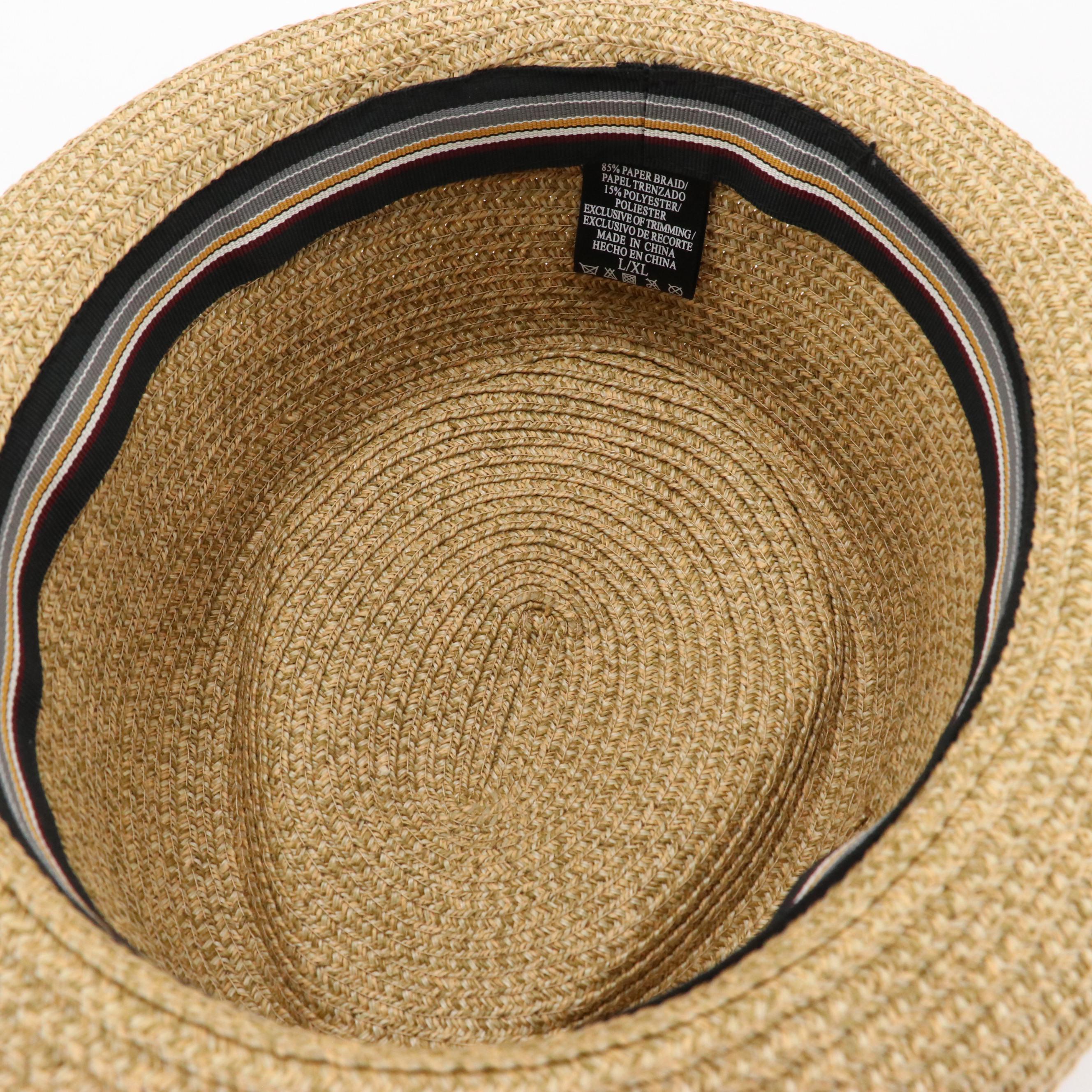 Country Gentleman Trav'ler Panama Straw Hat, J. Ferrar Trilby and Porkpie Hats