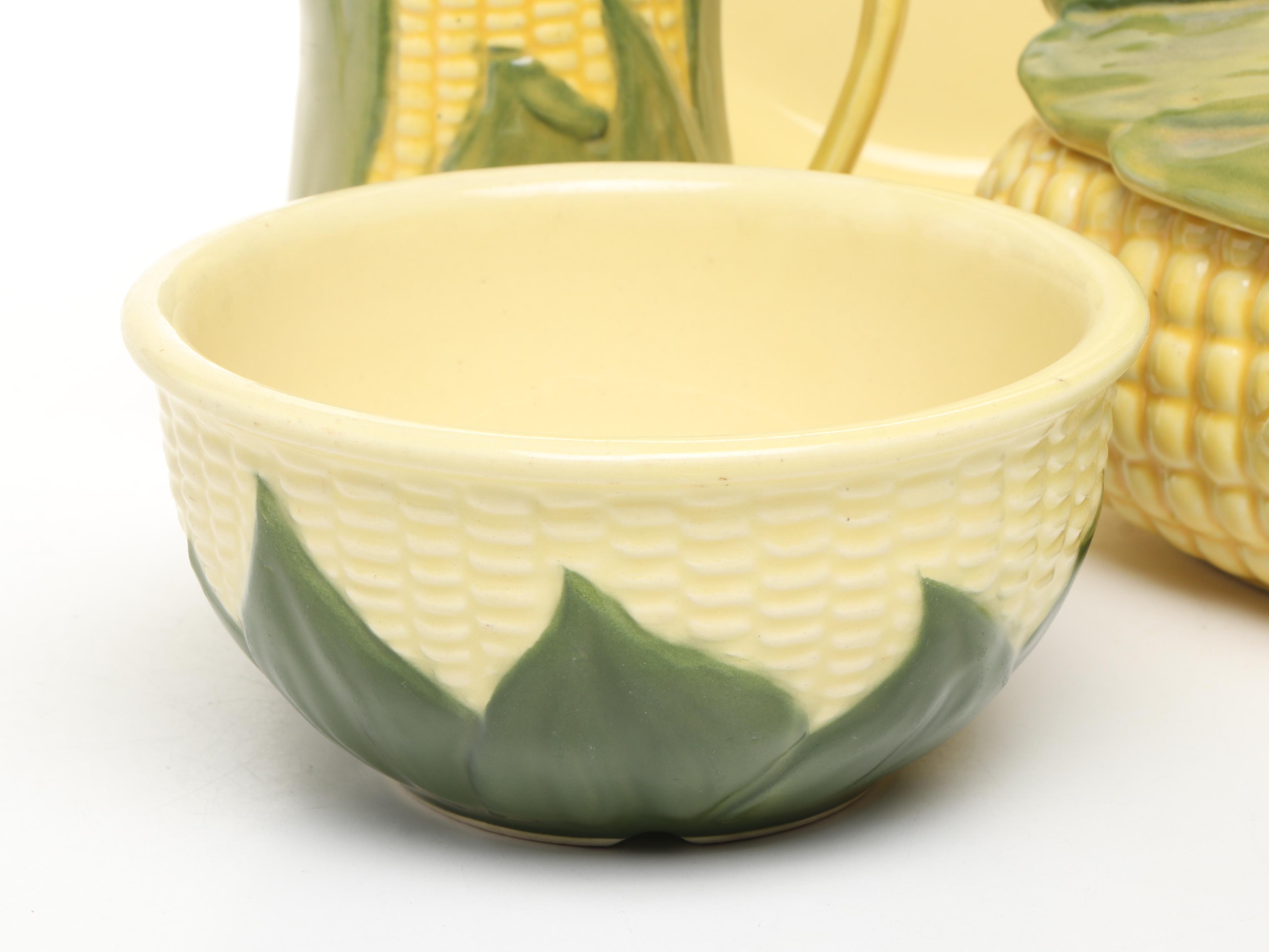 Shawnee Pottery "Corn King" and Homer Laughlin Ceramic Dinnerware