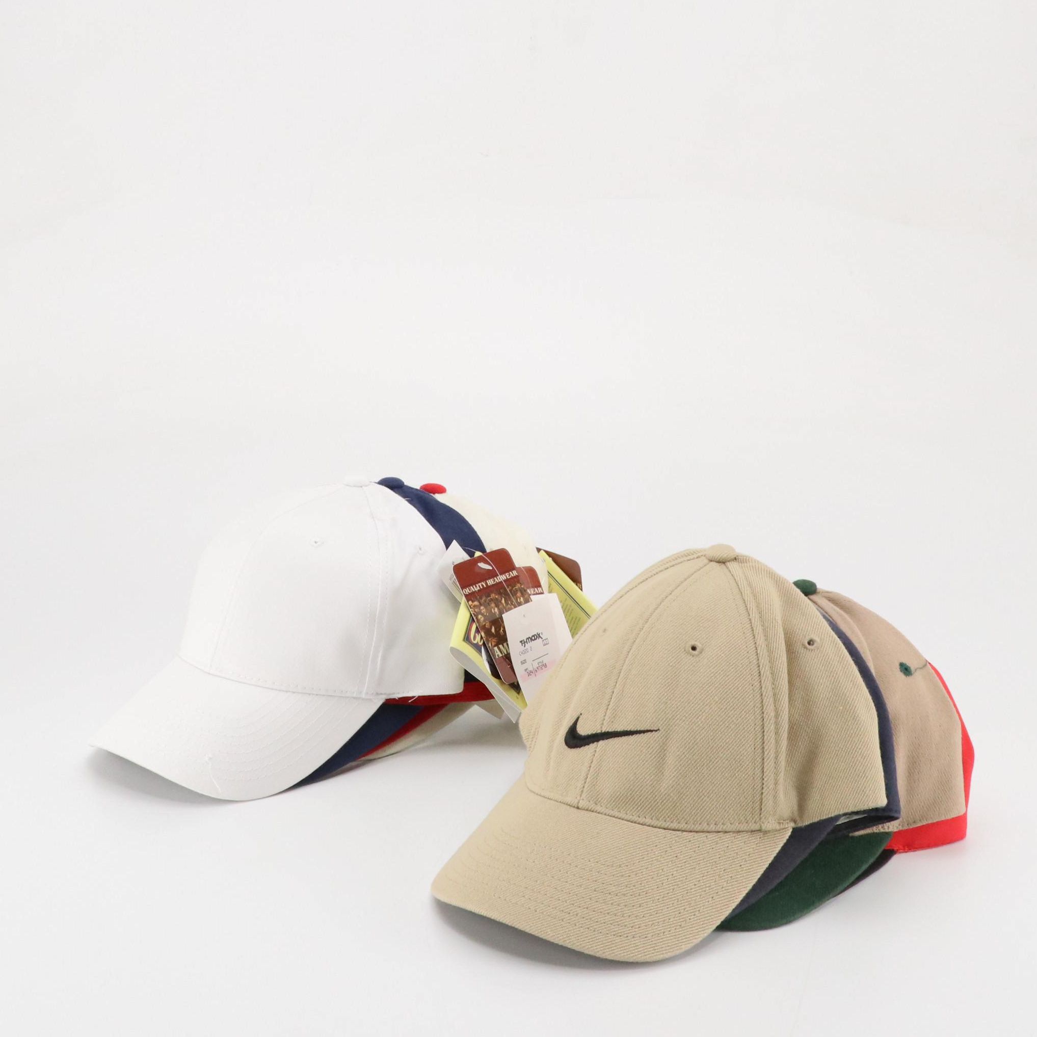 Nike, Mickey Mouse, Cincinnati Reds, and More Cotton Baseball Caps