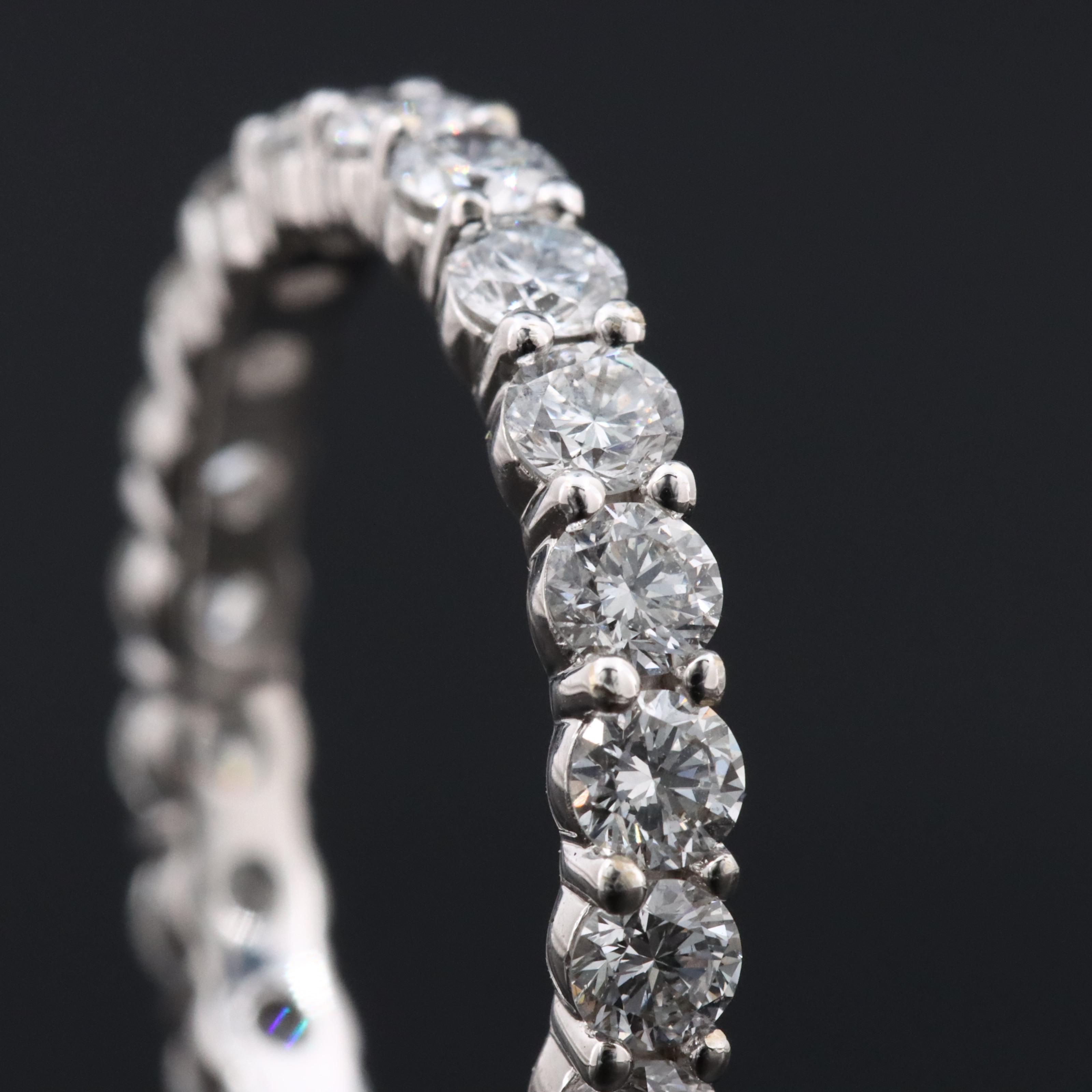 14K 2.00 CTW Lab Grown Diamond Eternity Ring