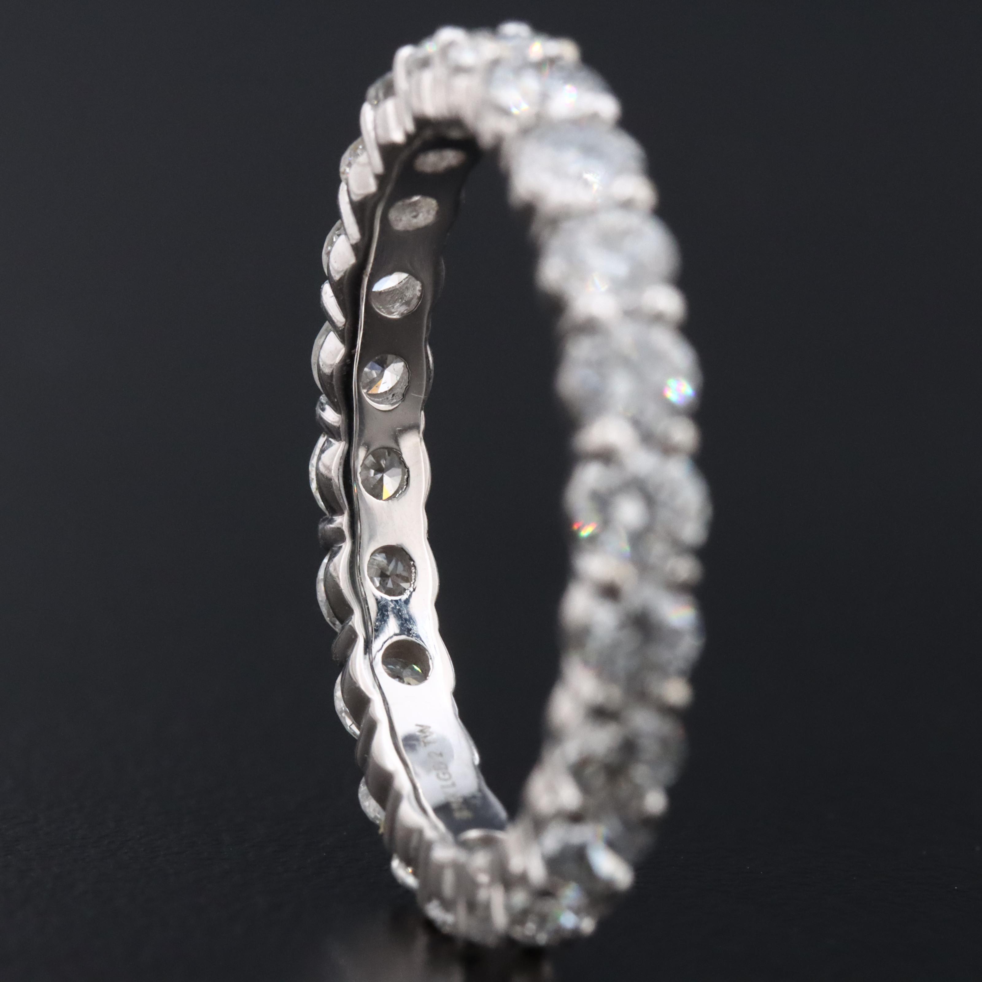 14K 2.00 CTW Lab Grown Diamond Eternity Ring