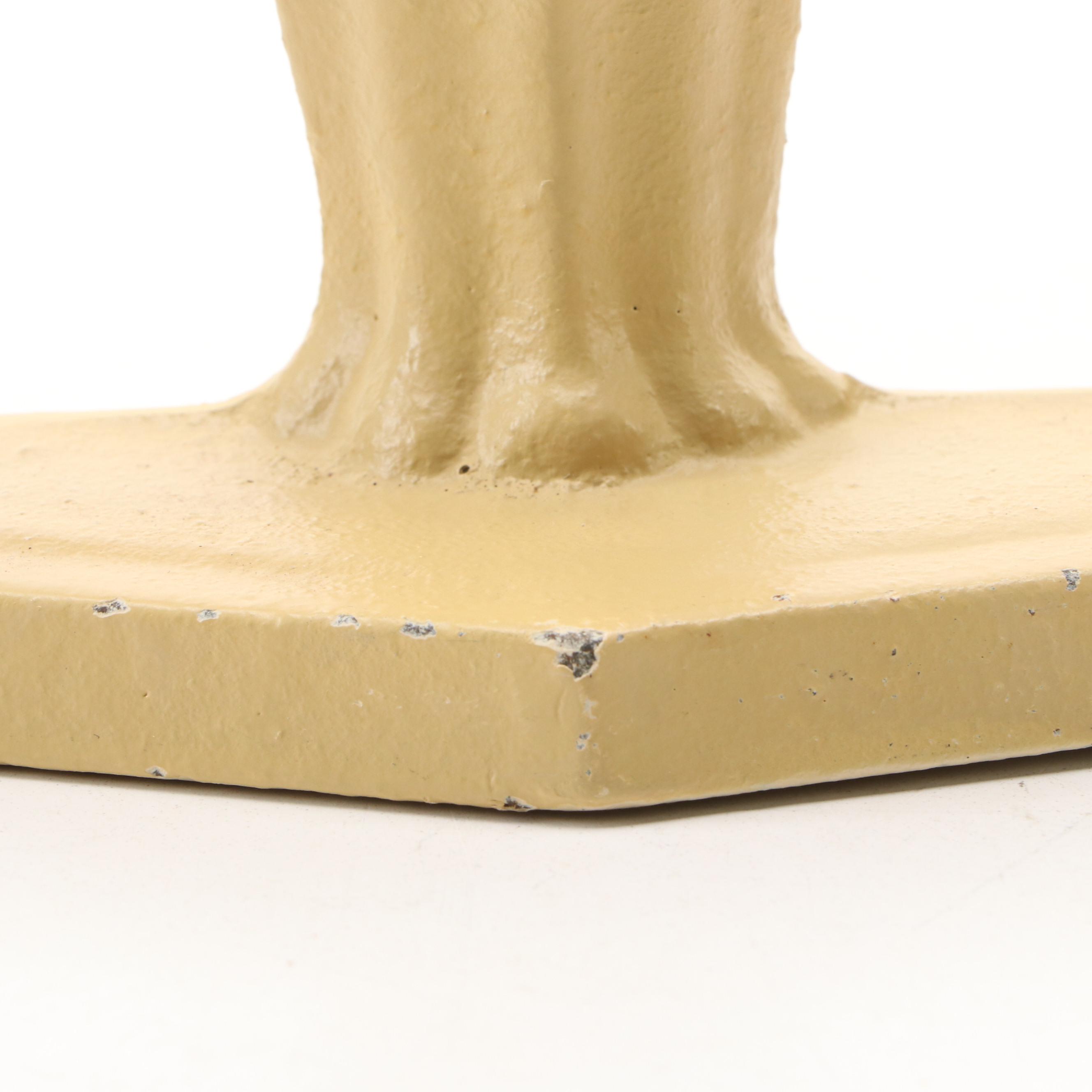 Cast Iron Flower Bouquet Doorstop