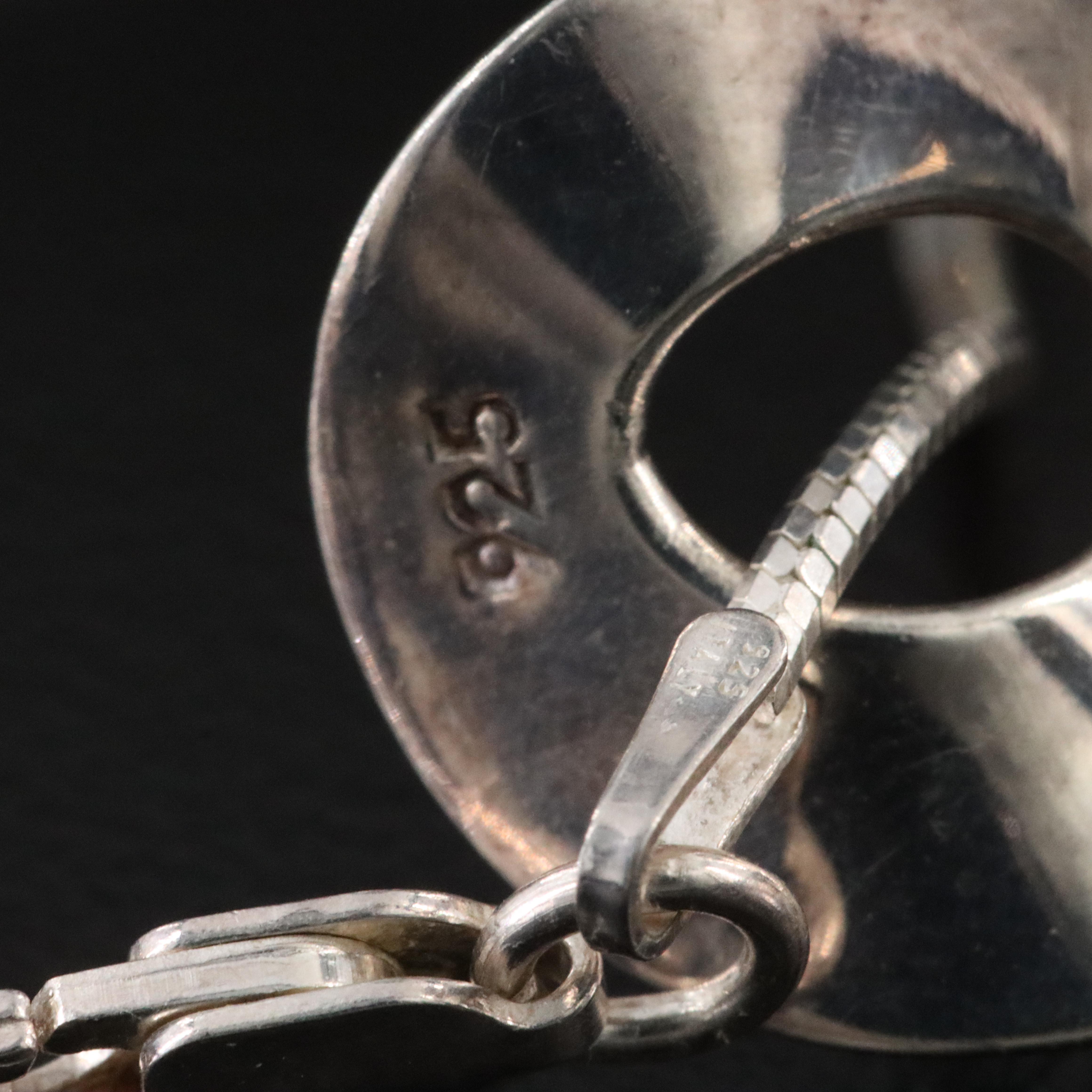 Sterling CZ Butterfly Pendant Necklace