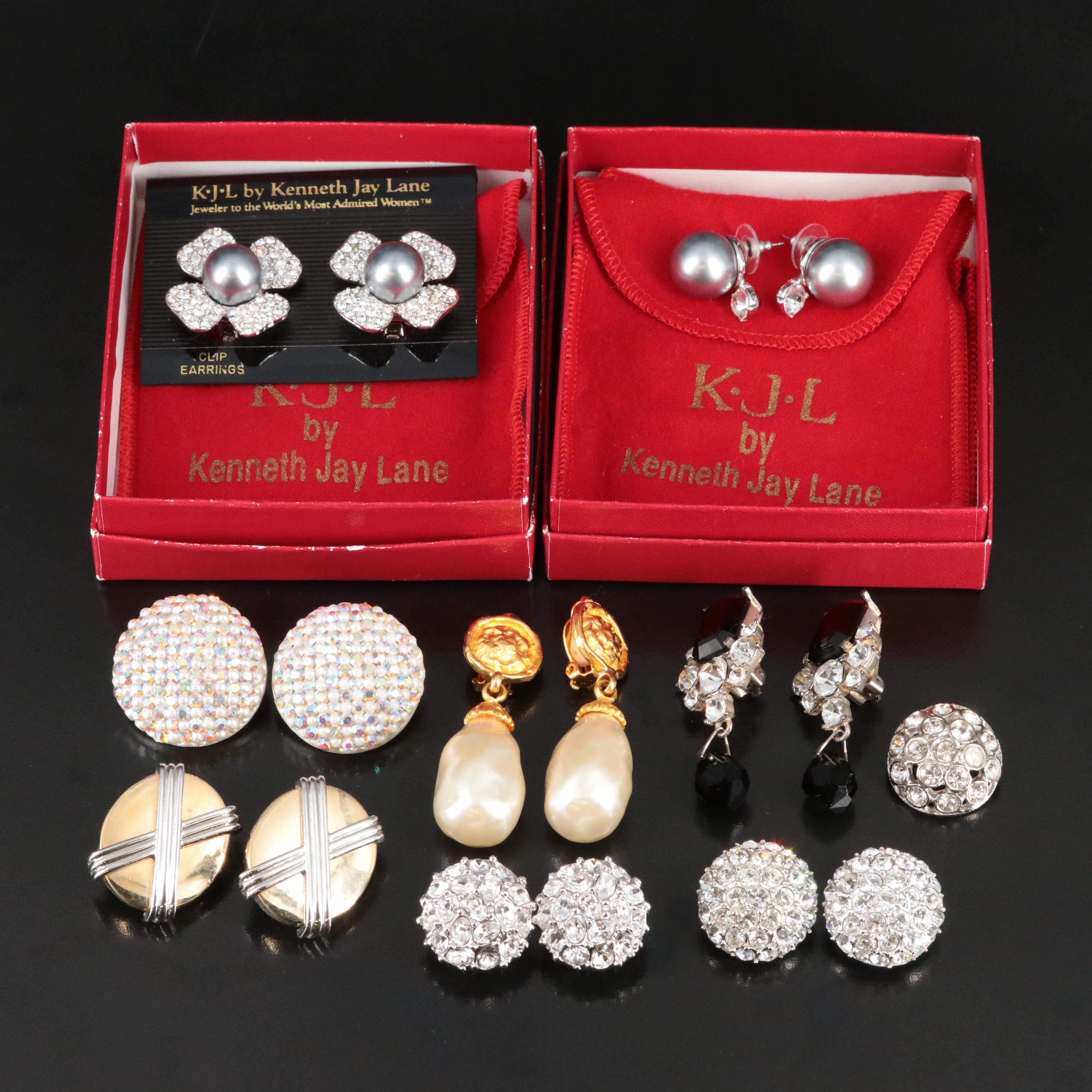 Kenneth Jay Lane Featured in Earring Collection