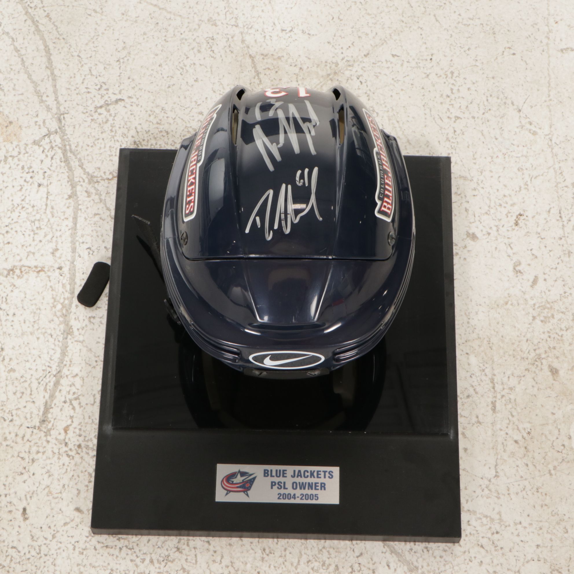 Rick Nash & Others Signed Columbus Blue Jackets Memorabilia
