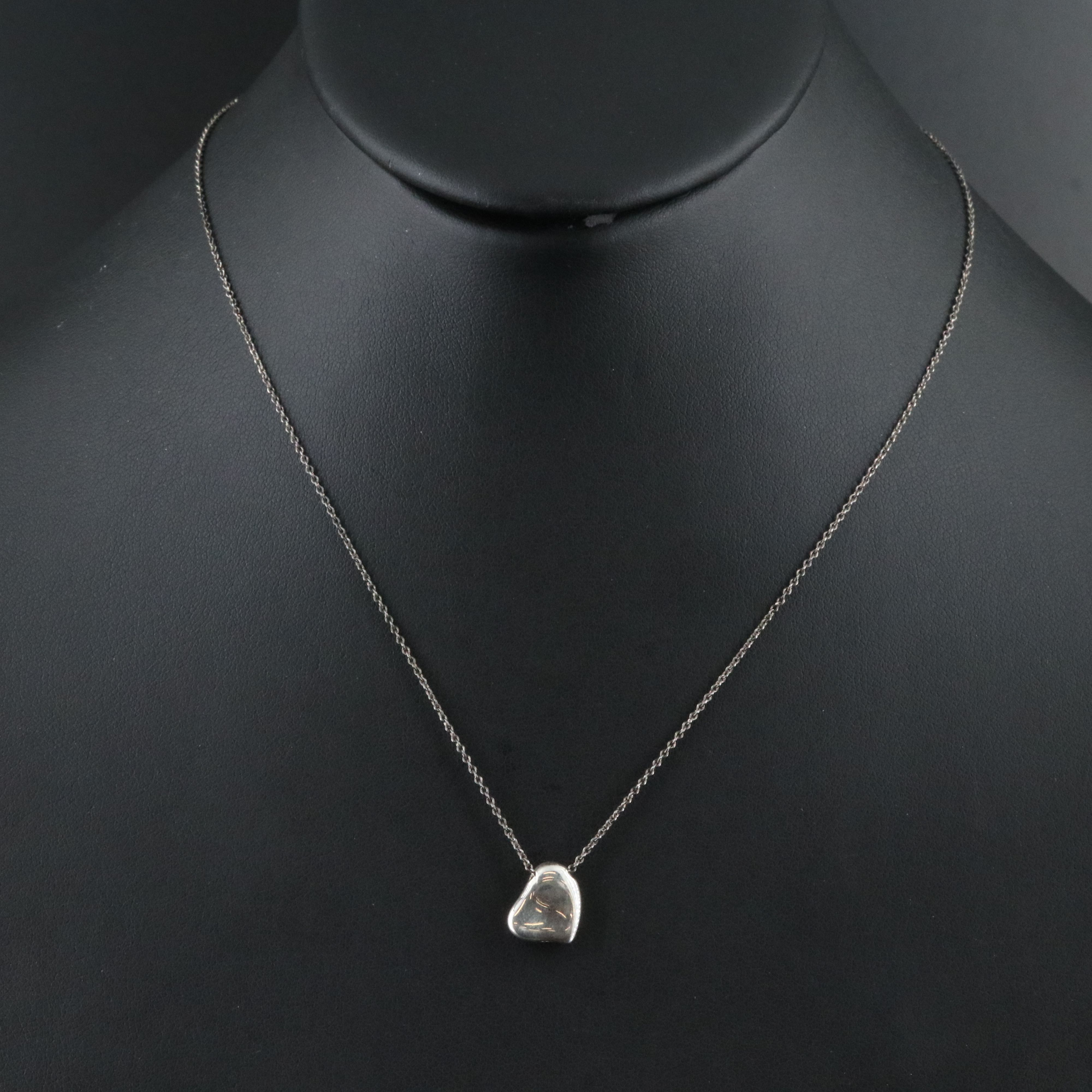 Elsa Peretti for Tiffany & Co. Full Heart Sterling Necklace