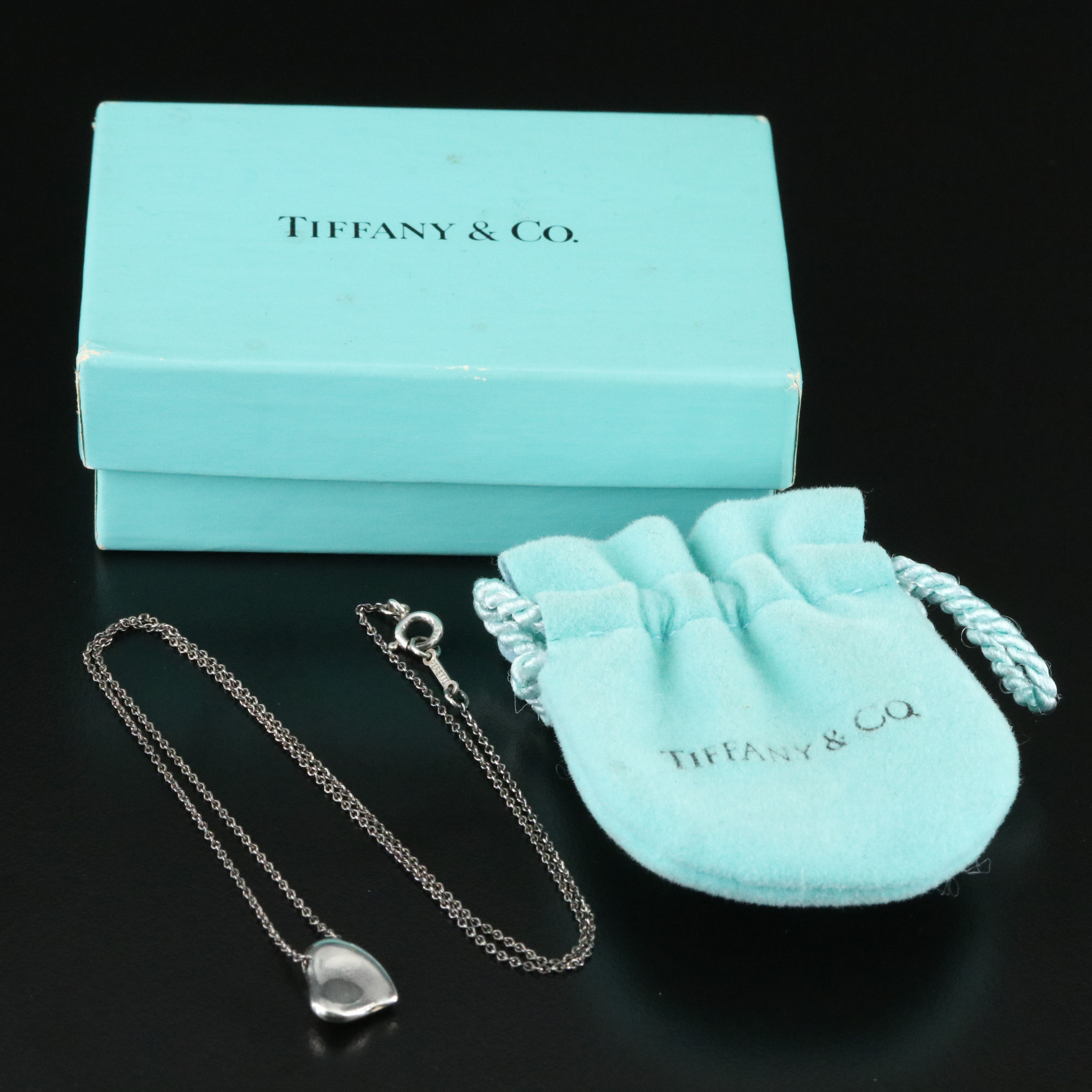 Elsa Peretti for Tiffany & Co. Full Heart Sterling Necklace