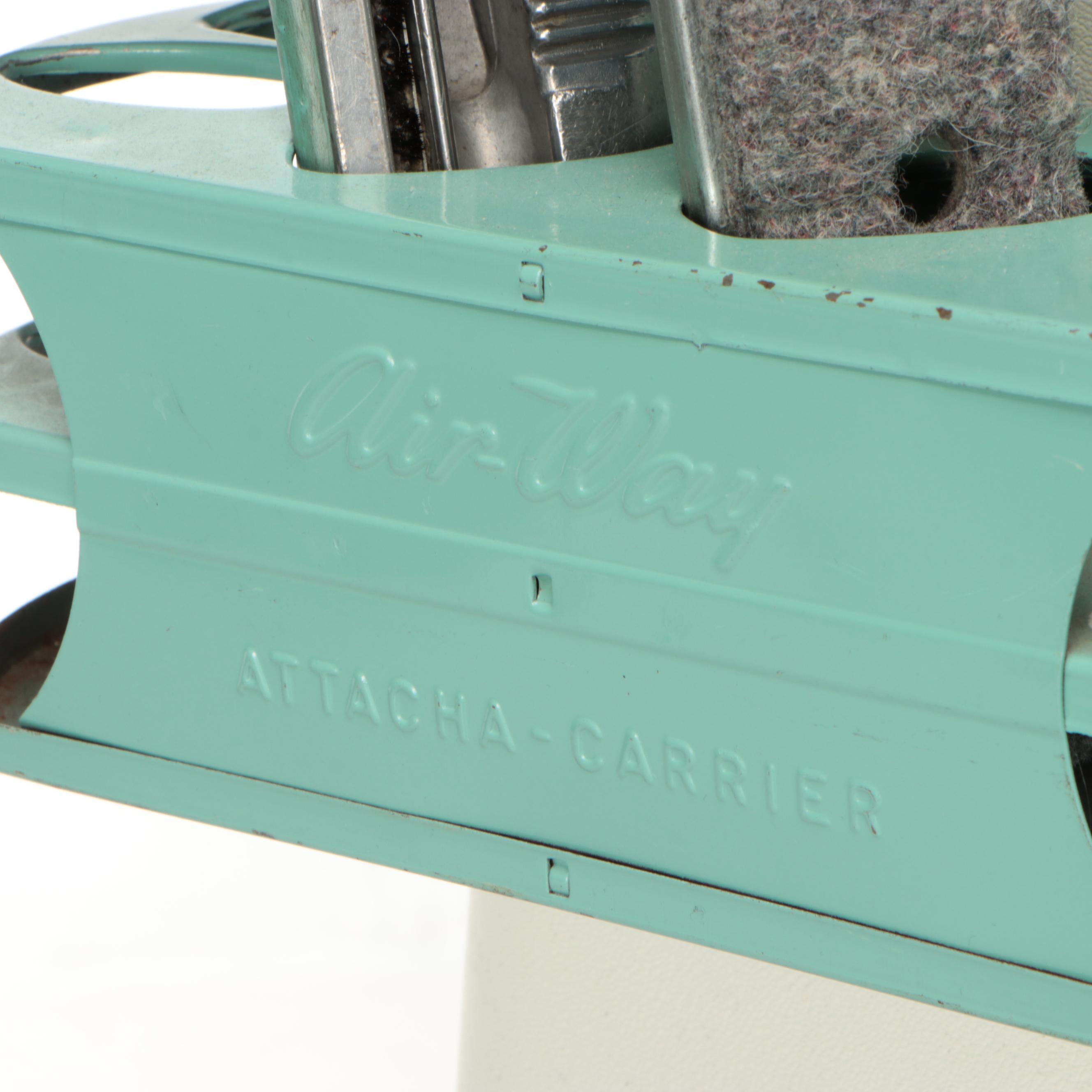 Air-Way 88 Mark II Air Sanitizor Vacuum and Attachments, Mid-20th Century