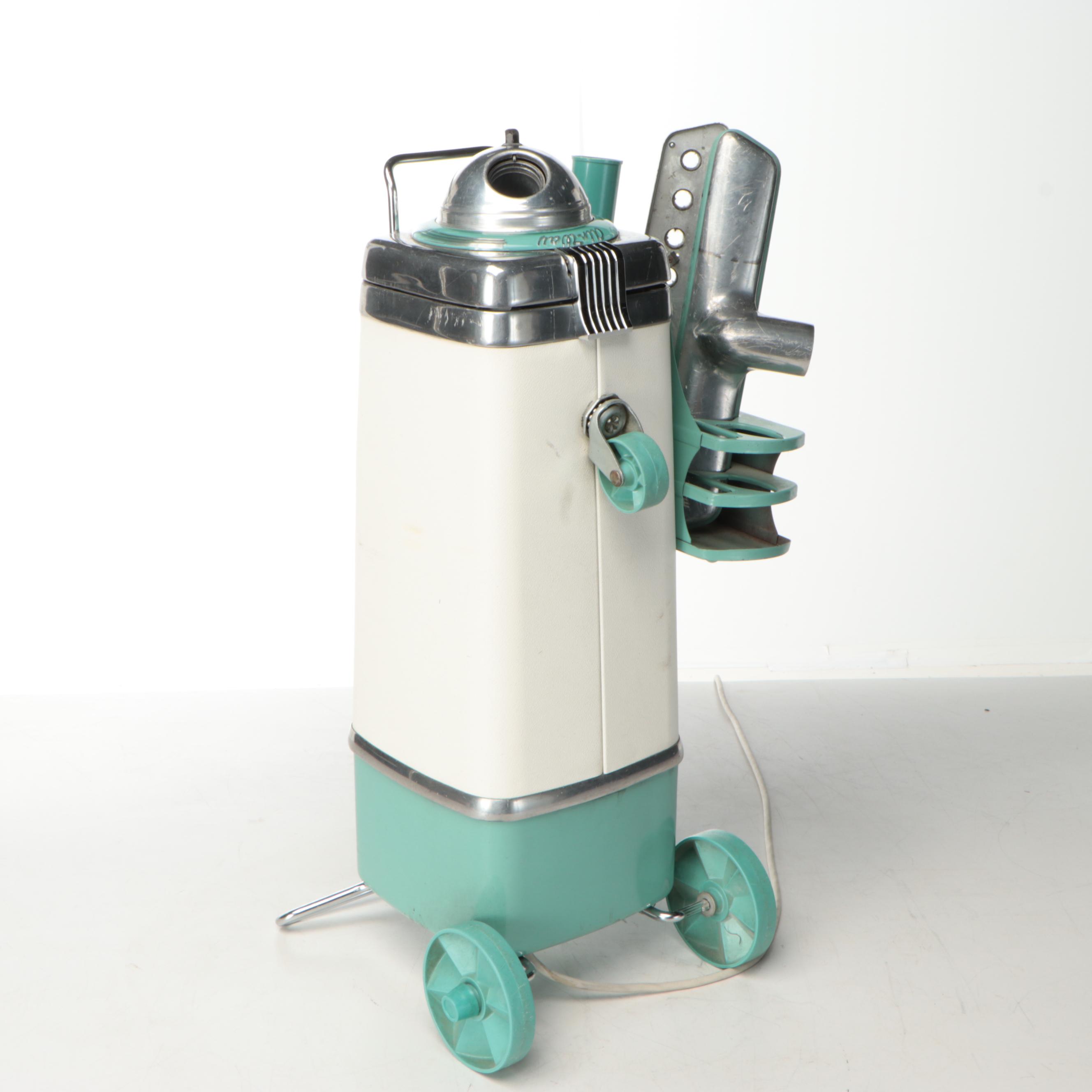 Air-Way 88 Mark II Air Sanitizor Vacuum and Attachments, Mid-20th Century