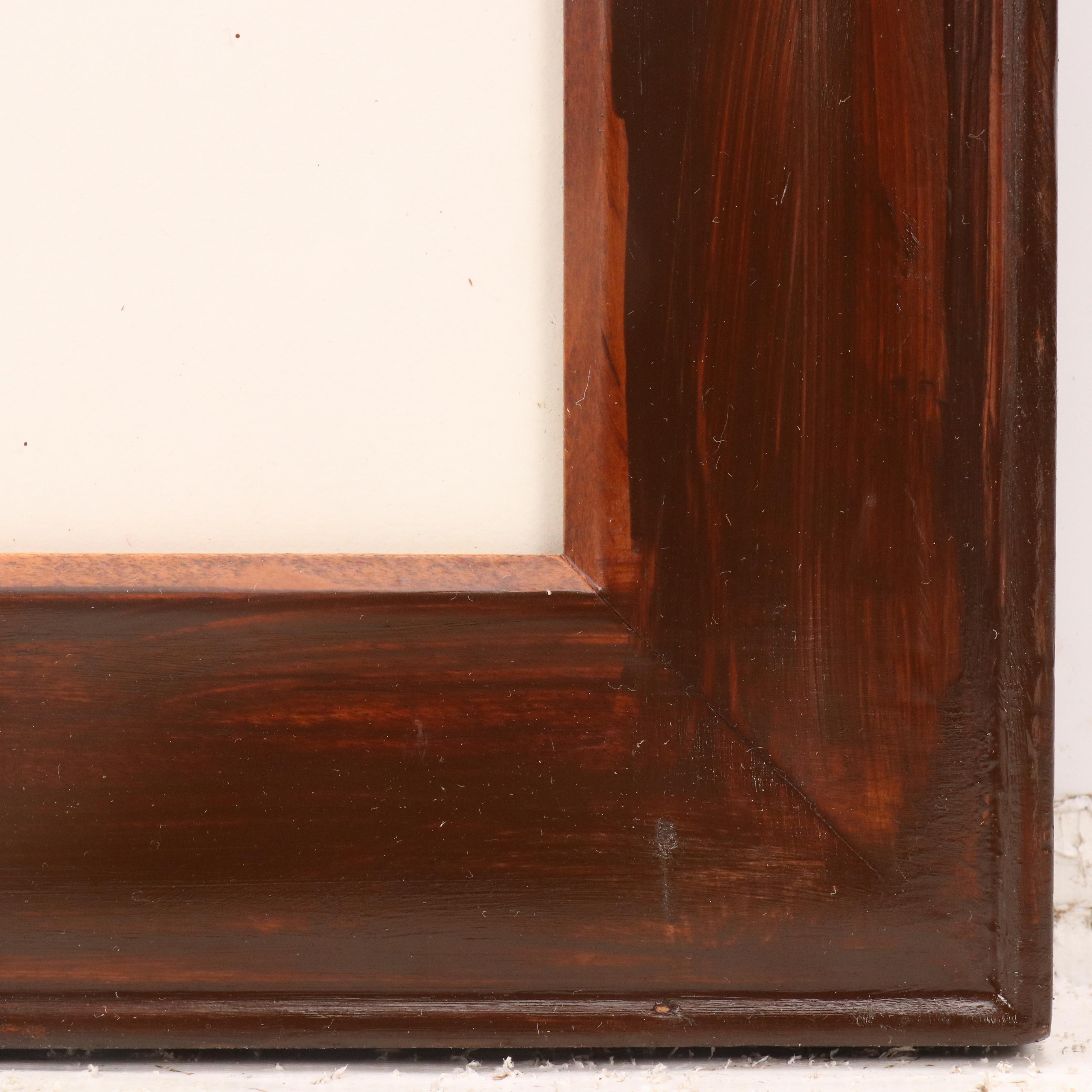 Gestural Abstract Figurative Watercolor Painting, 2008