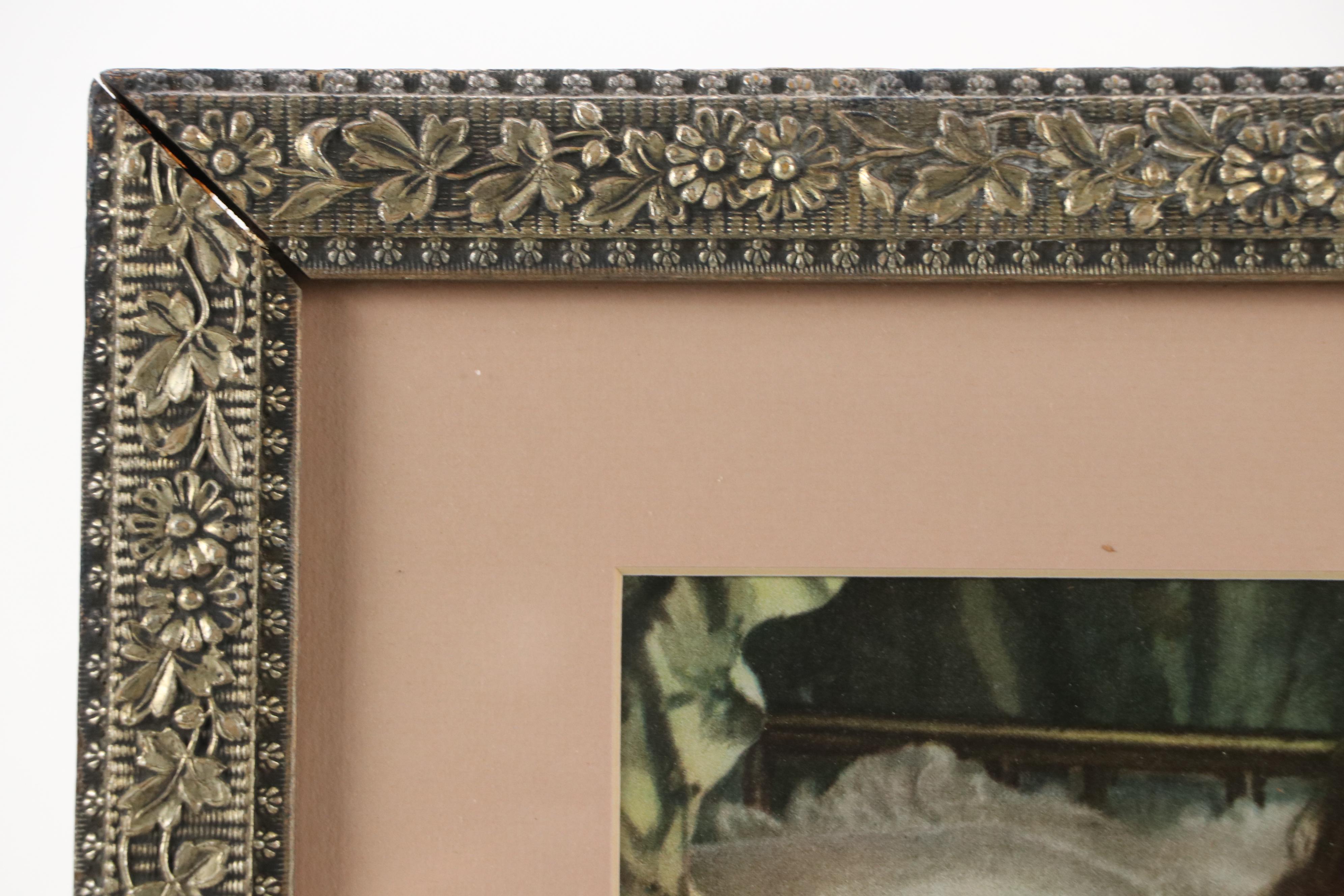 Halftone After Charles Burton Barber "Suspense"