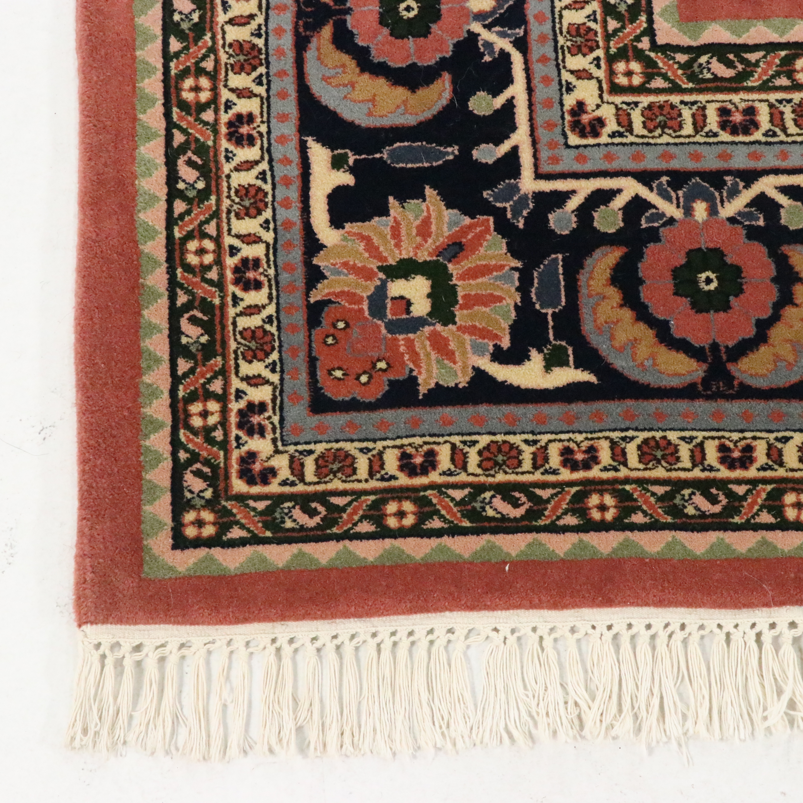 9' x 12'3 Hand-Knotted Fitz & LaRue Persian Sarouk Room Sized Rug