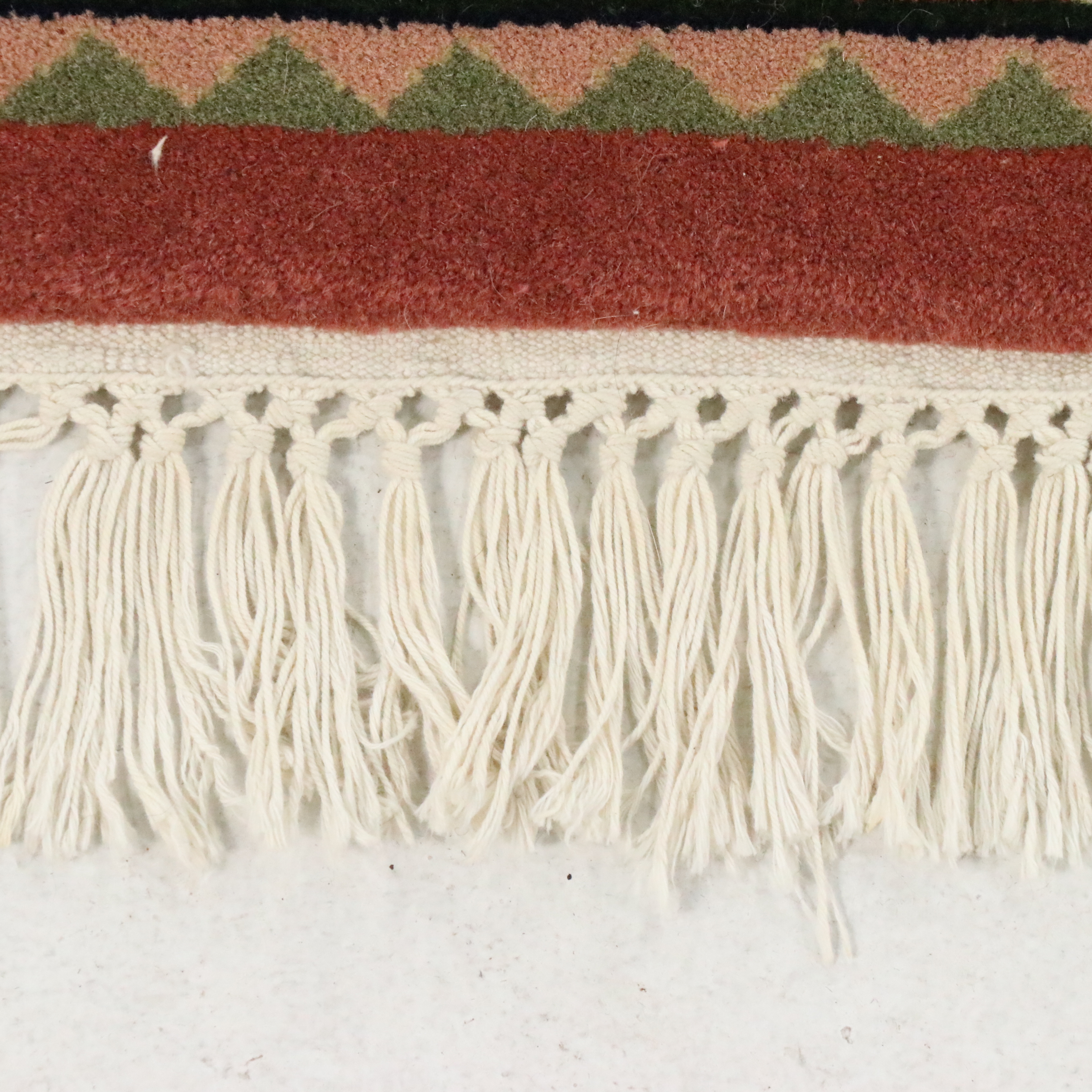 9' x 12'3 Hand-Knotted Fitz & LaRue Persian Sarouk Room Sized Rug