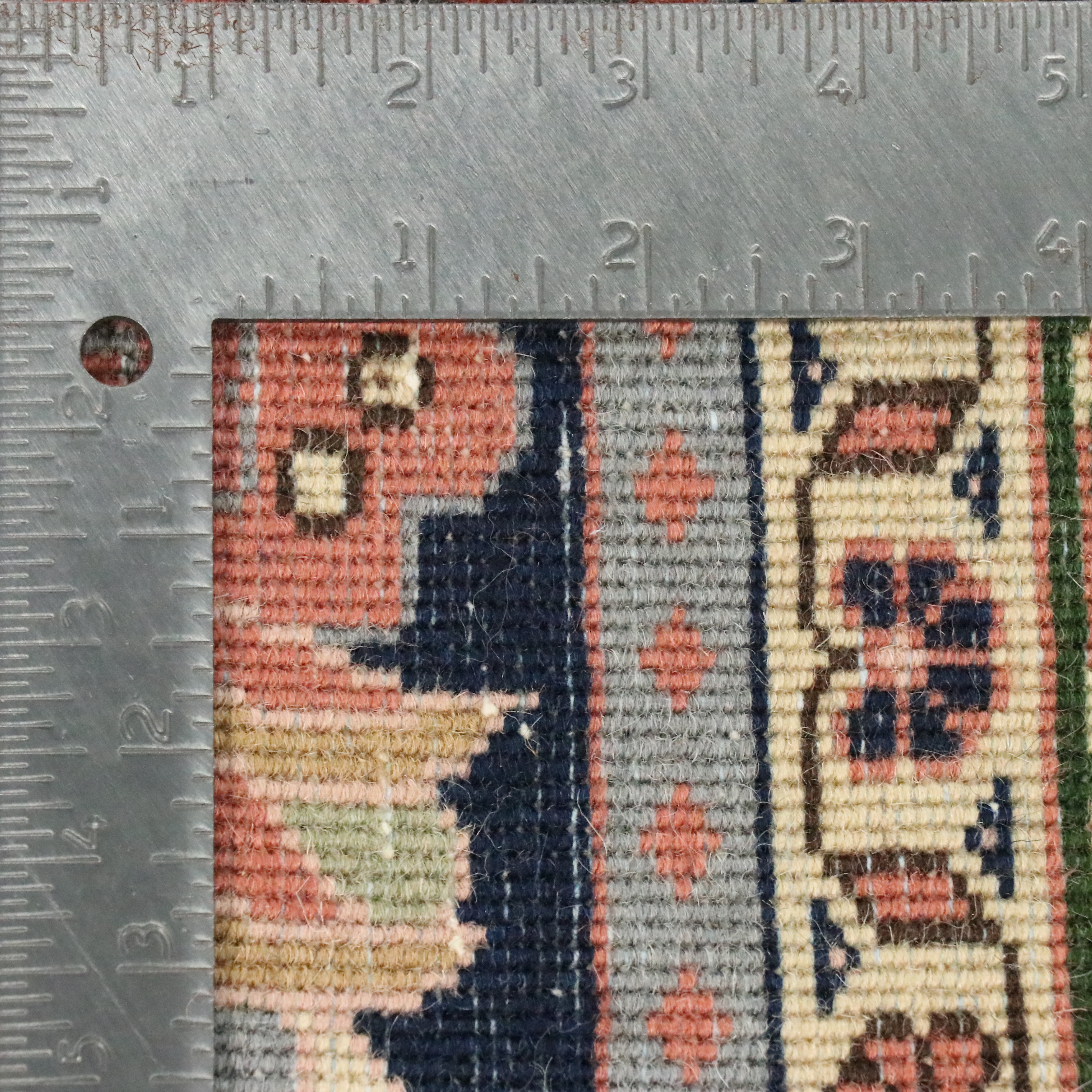 9' x 12'3 Hand-Knotted Fitz & LaRue Persian Sarouk Room Sized Rug