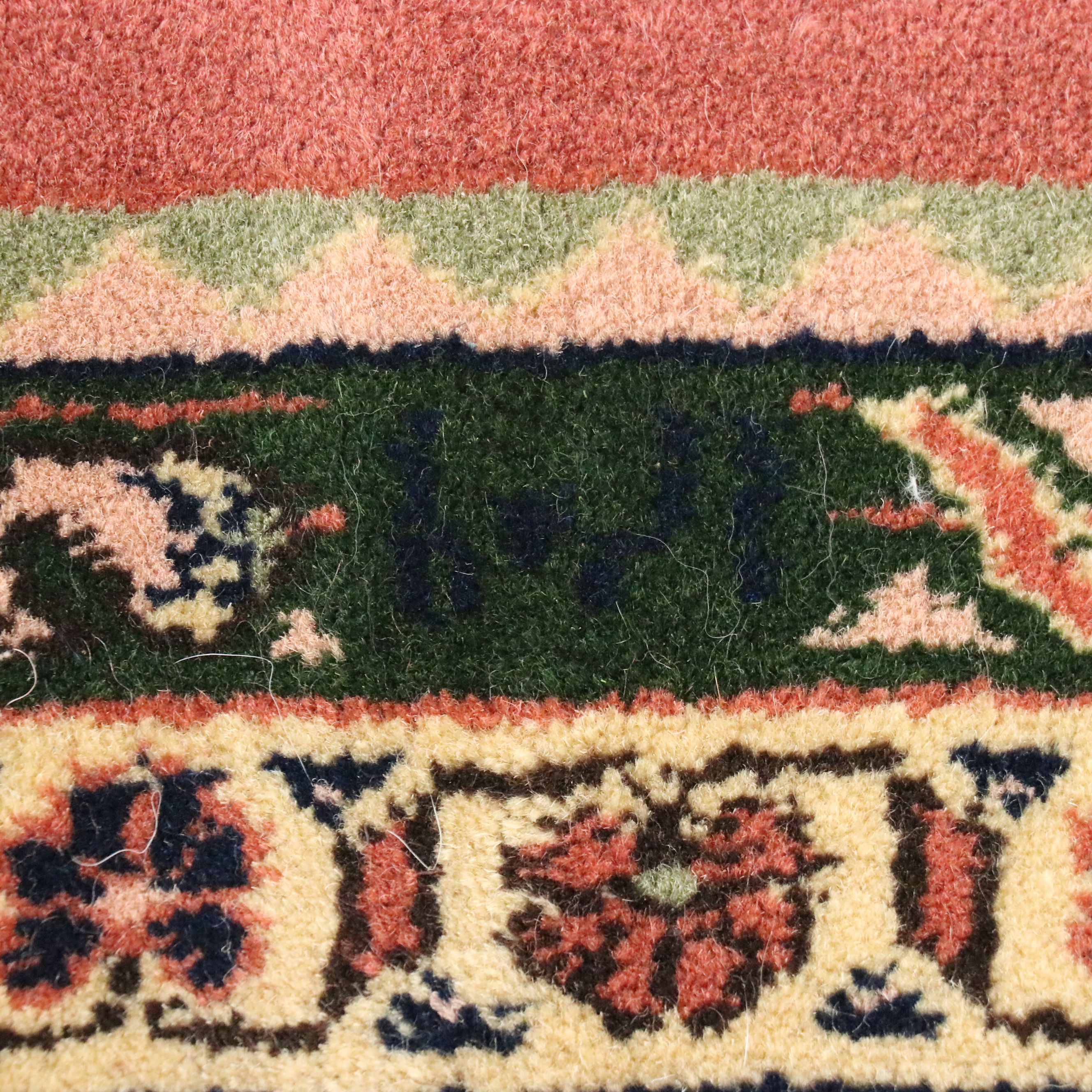 9' x 12'3 Hand-Knotted Fitz & LaRue Persian Sarouk Room Sized Rug