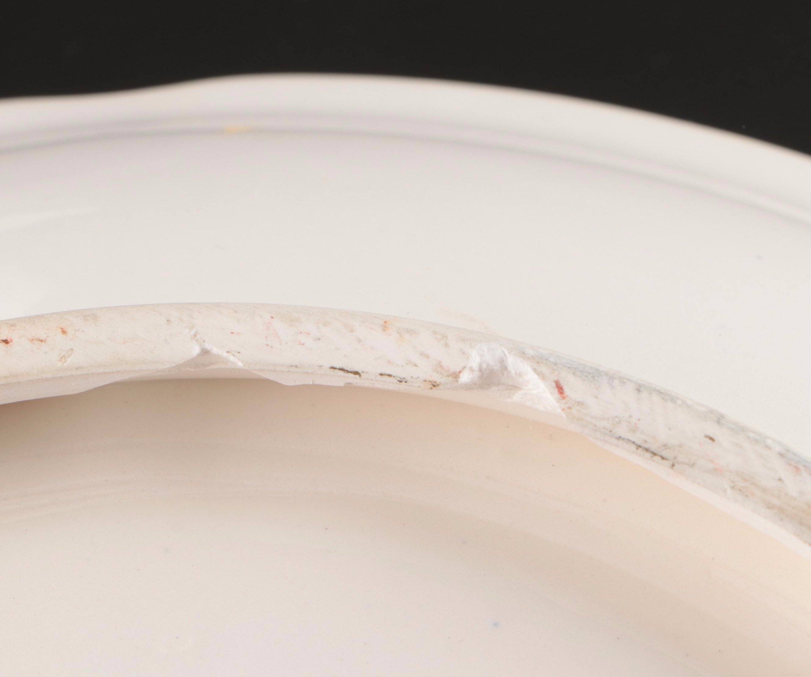 Japanese Blue Floral Ceramic Pitcher and Plates with Other Floral Tableware