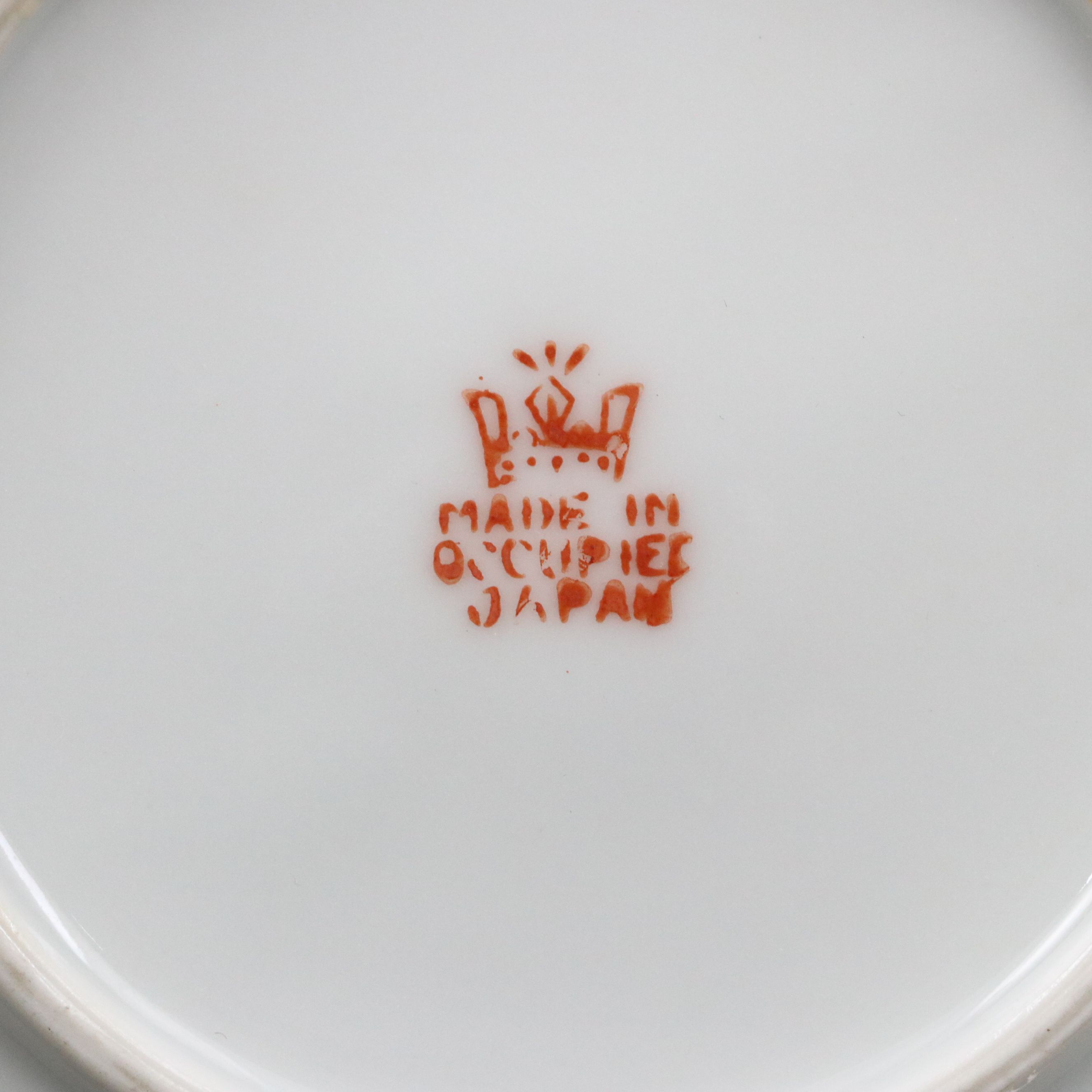 Lefton Gold Gilt Porcelain Teacups and Dessert Plates with Other Teaware