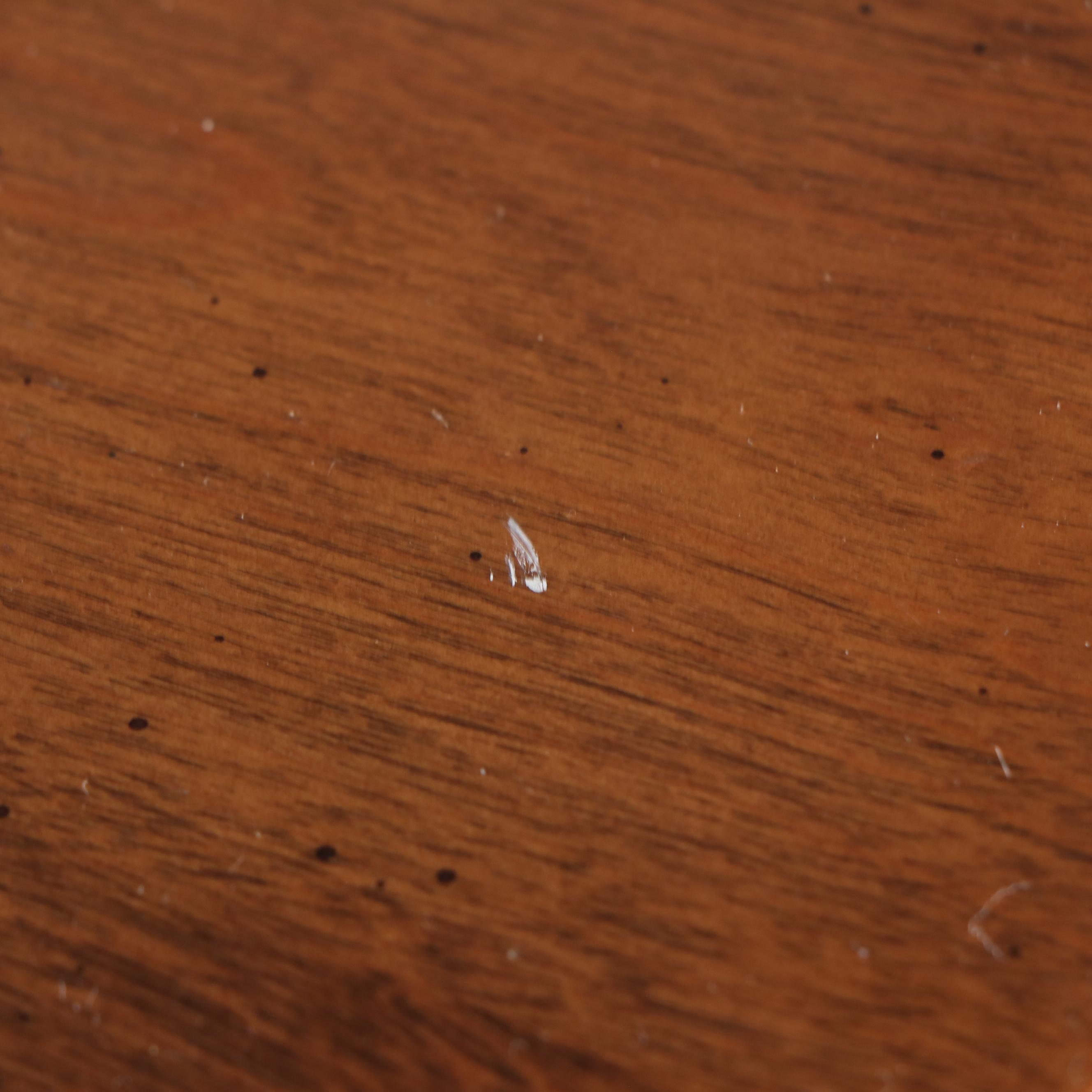 English Style Walnut Finish Flip-Top Sideboard, Mid to Late 20th Century